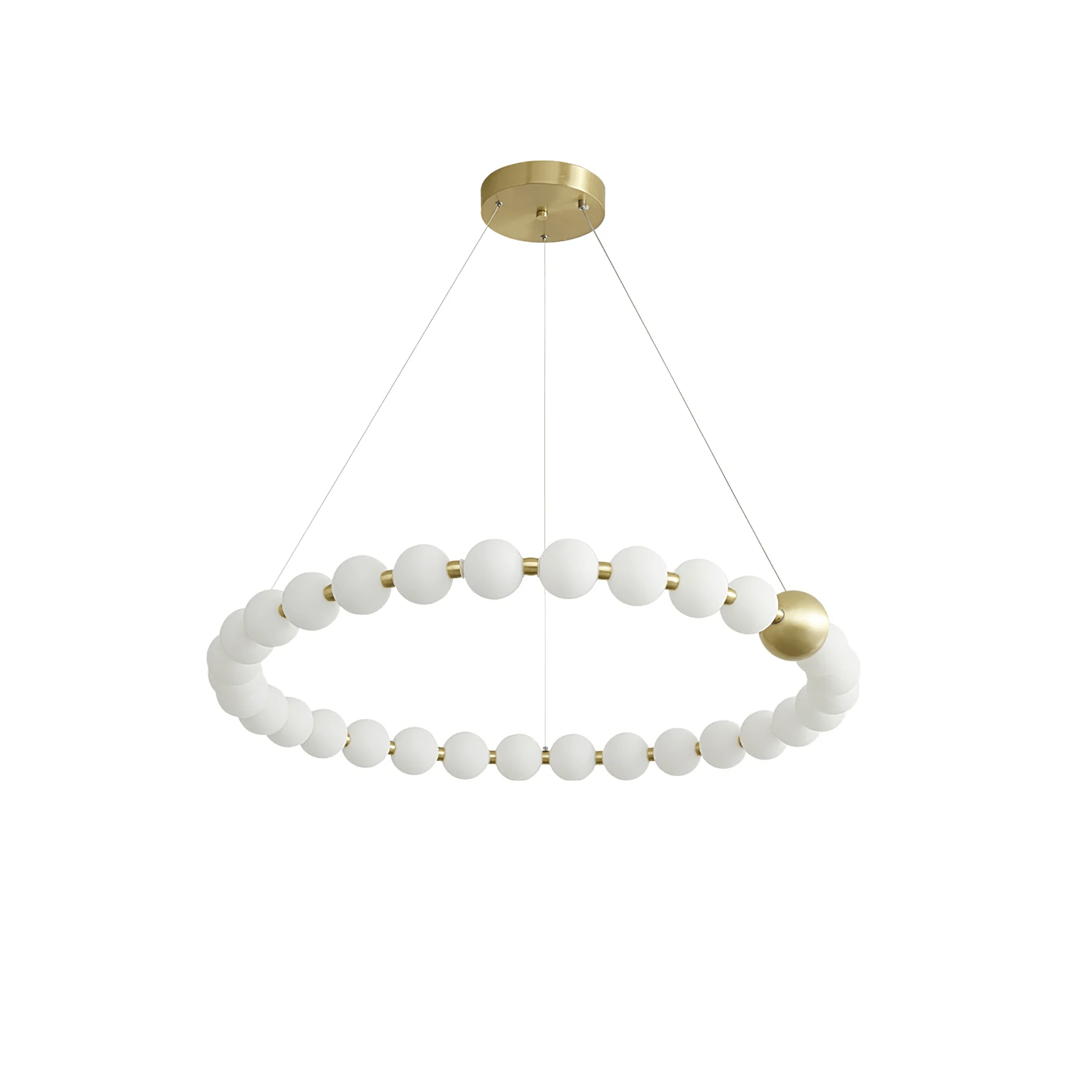 Cetalan Elegance Art Pearls Plastic Chandelier - Letslighting
