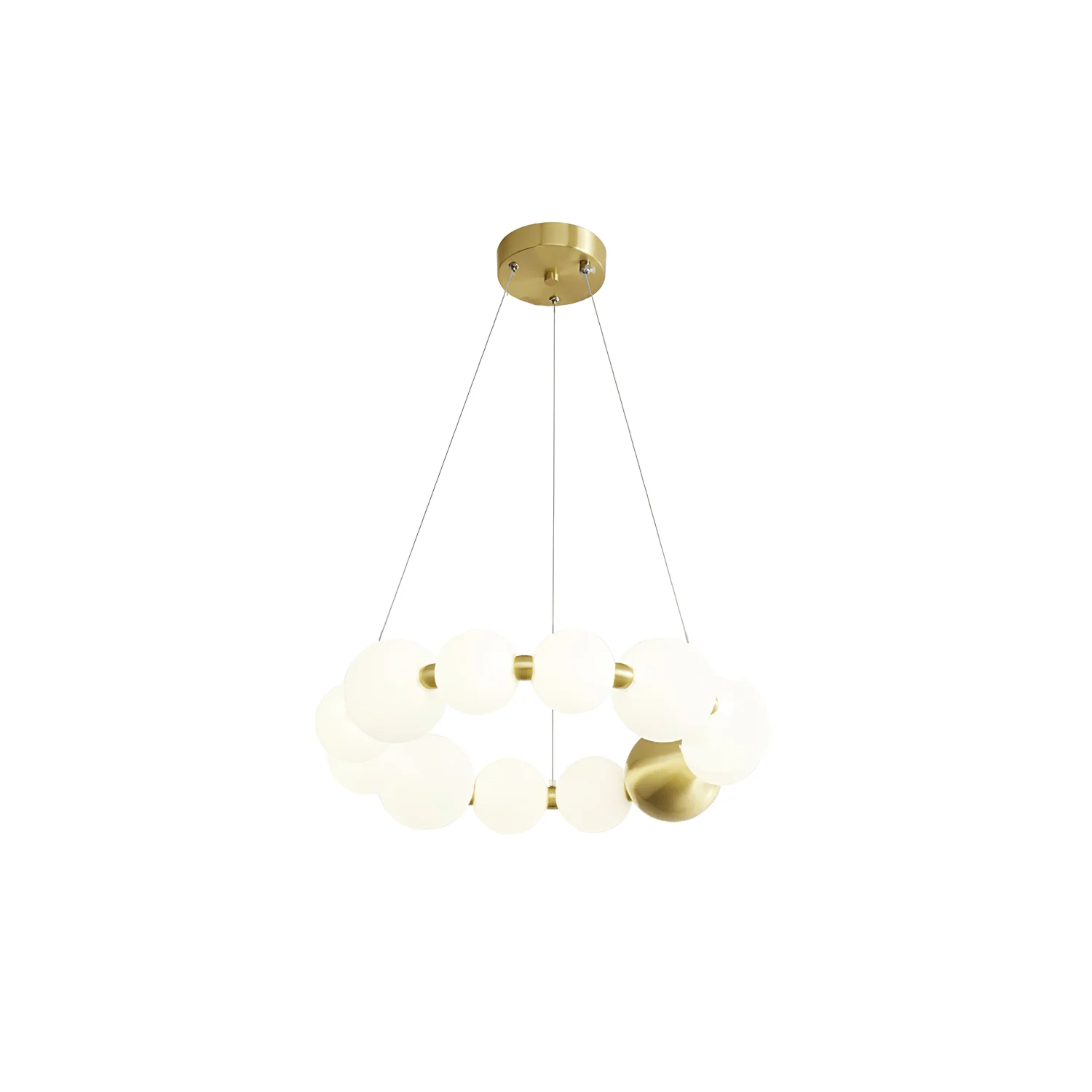Cetalan Elegance Art Pearls Plastic Chandelier - Letslighting