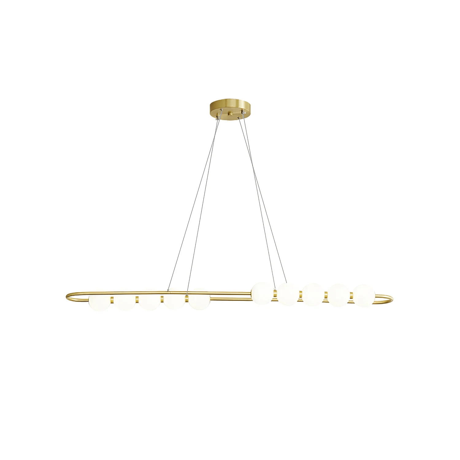 Cetalan Elegance Art Pearls Plastic Chandelier - Letslighting