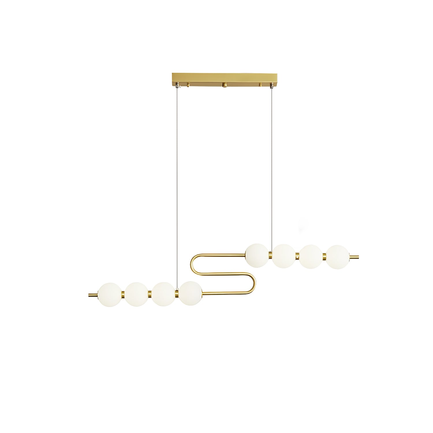 Cetalan Elegance Art Pearls Plastic Chandelier - Letslighting