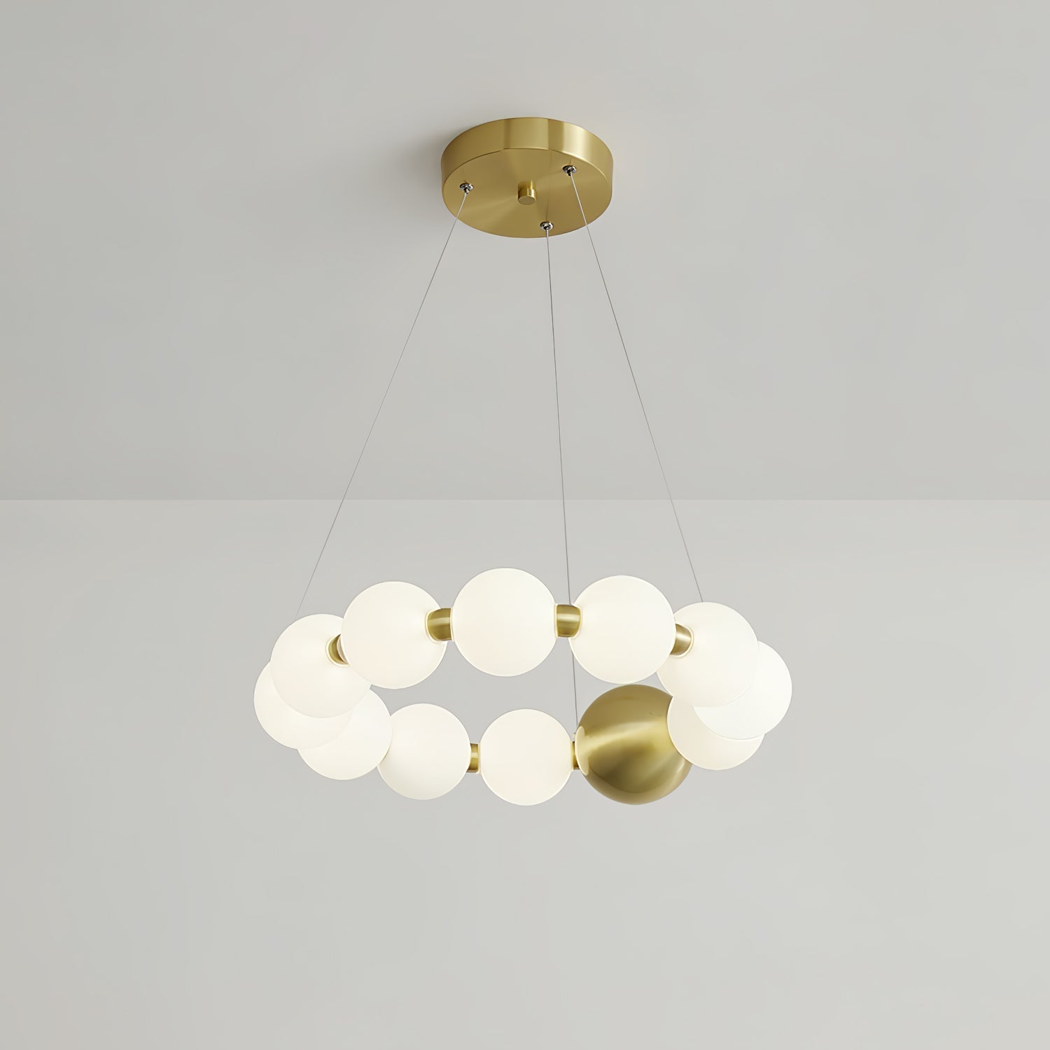 Cetalan Elegance Art Pearls Plastic Chandelier - Letslighting