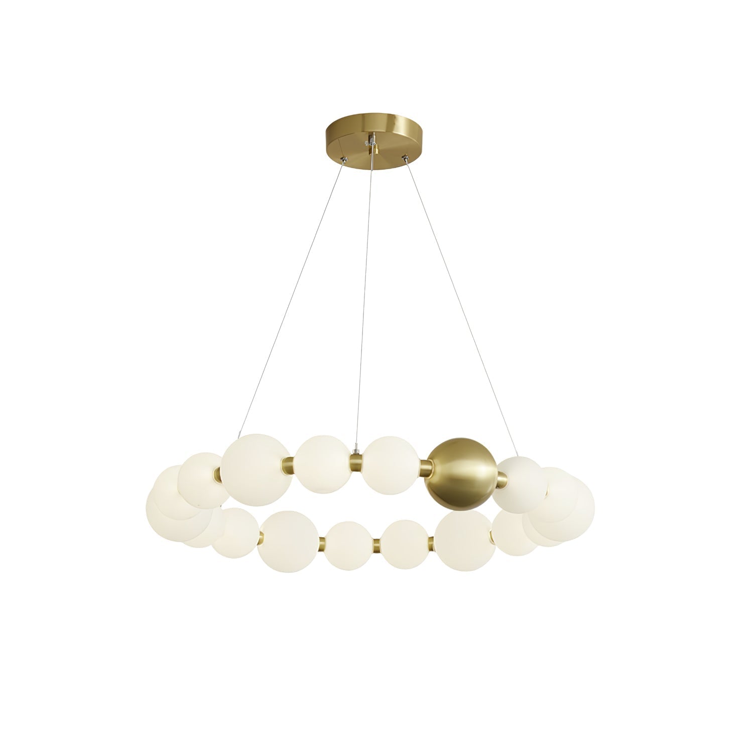 Cetalan Elegance Art Pearls Plastic Chandelier - Letslighting