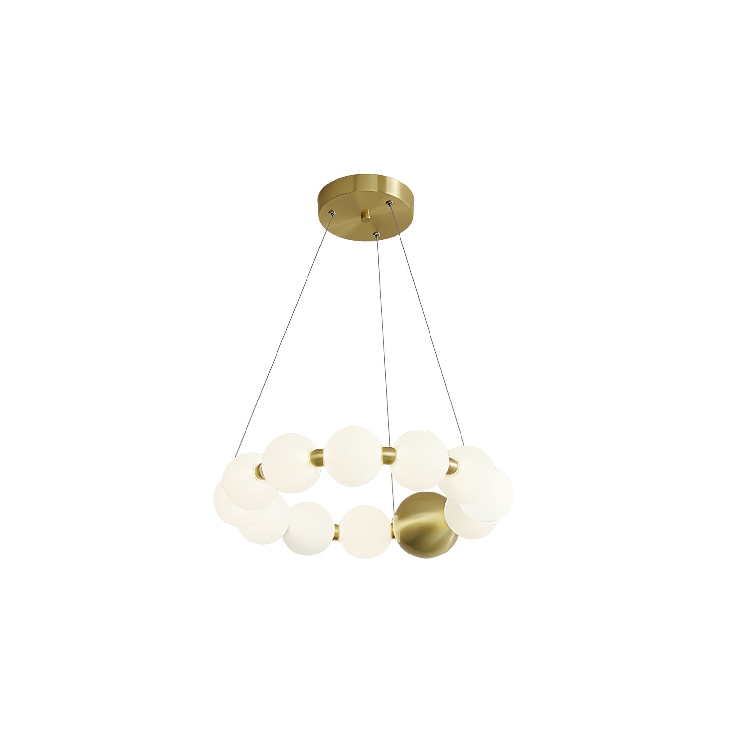Cetalan Elegance Art Pearls Plastic Chandelier - Letslighting