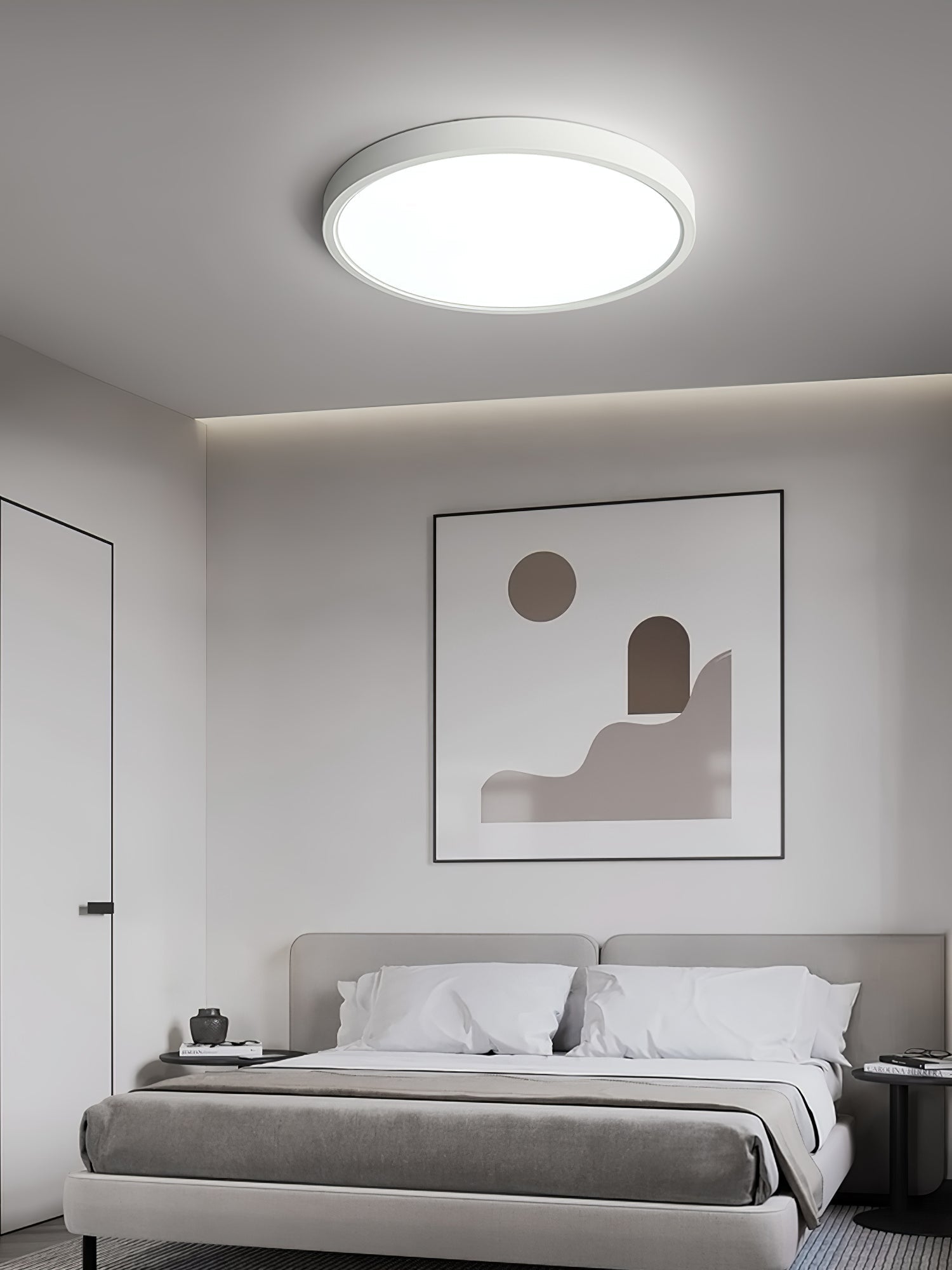 Ulnorisra Modern Minimalist Thinnest Round Ceiling Light - Letslighting