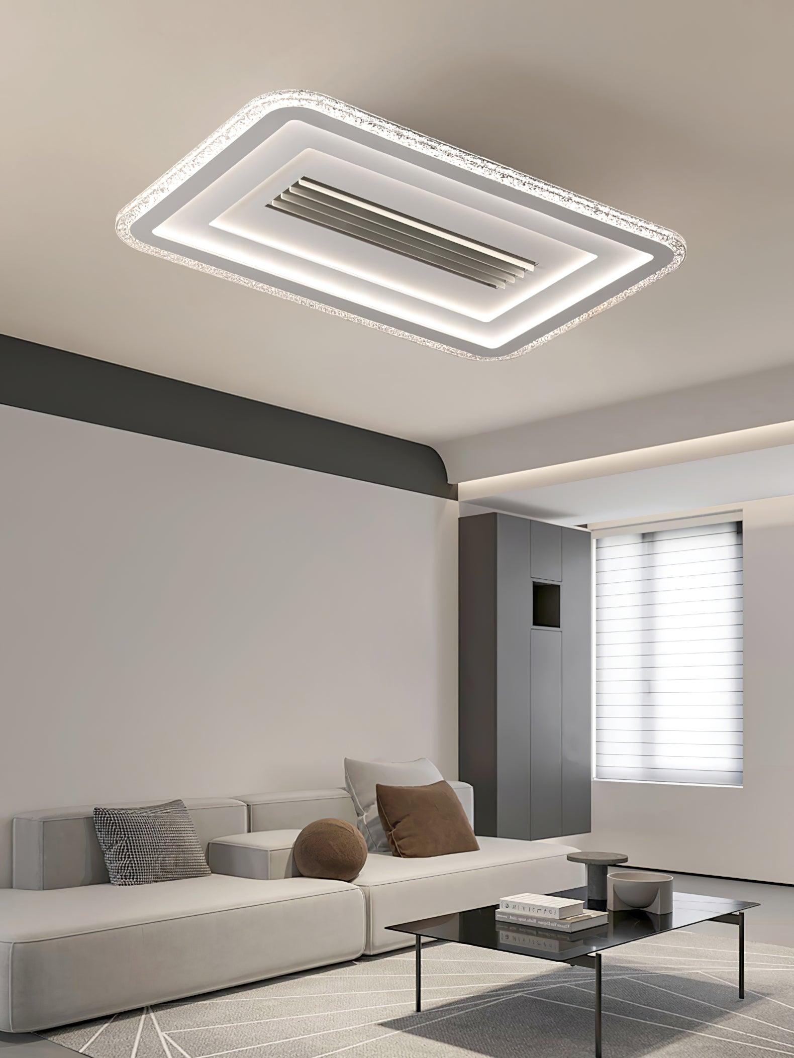 Ulthaara Modern Minimalist Ultrathin Rectangle Ceiling Lamp - Letslighting