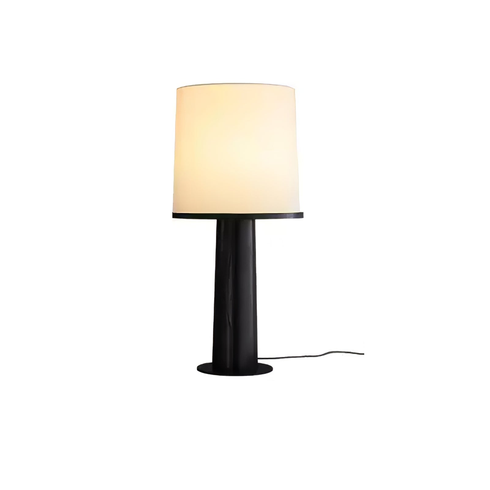 Kora Wood Fabric Contemporary Table Lamp - Letslighting
