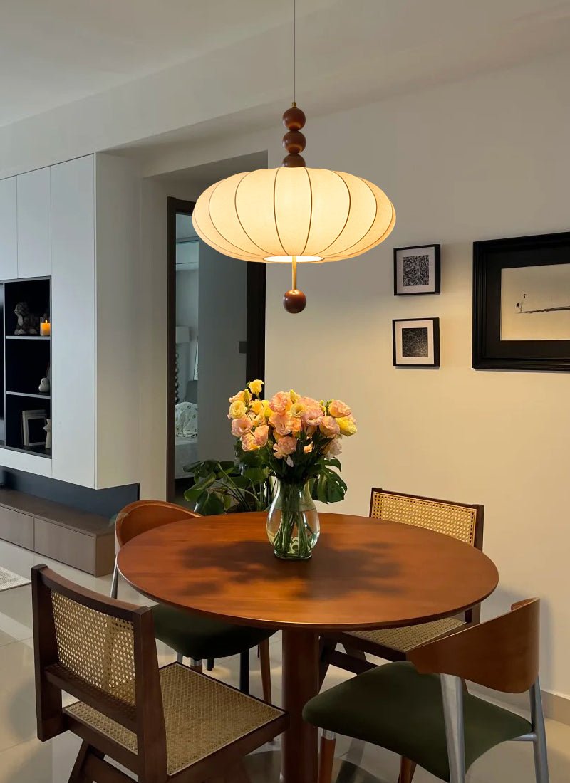 Orla Vintage Fabric Pendant Light - Letslighting