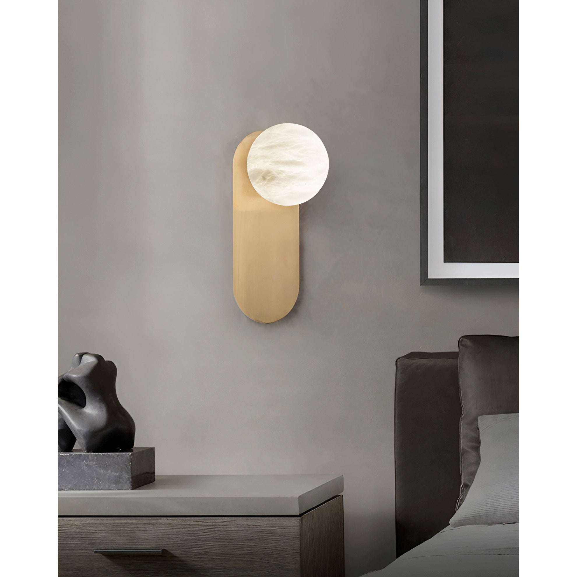 Adela Modern Alabaster Wall Lamp - Letslighting