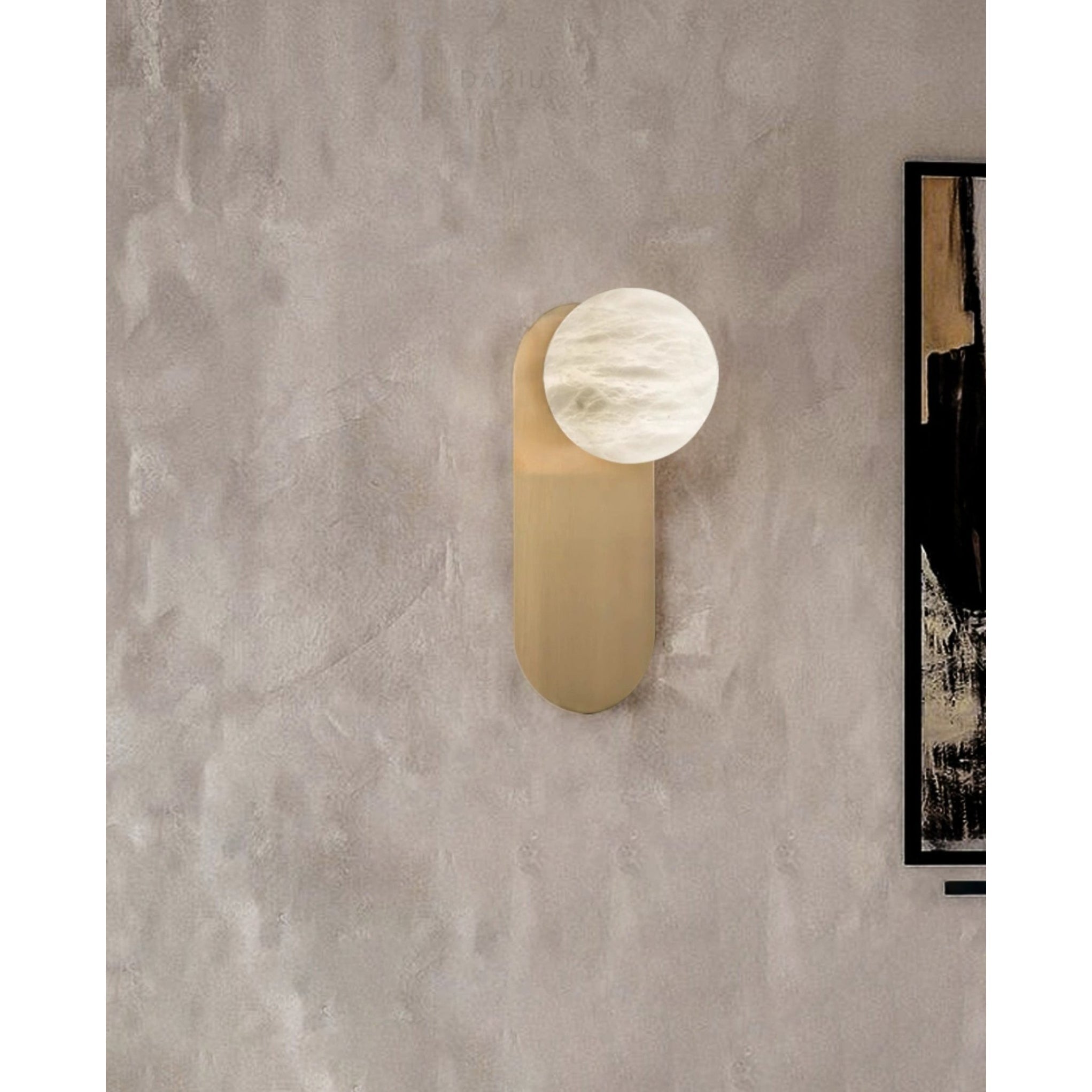 Adela Modern Alabaster Wall Lamp - Letslighting