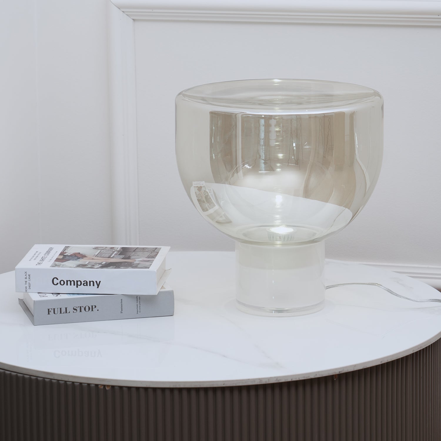 Velux Glass Elegant Table Lamp - Letslighting