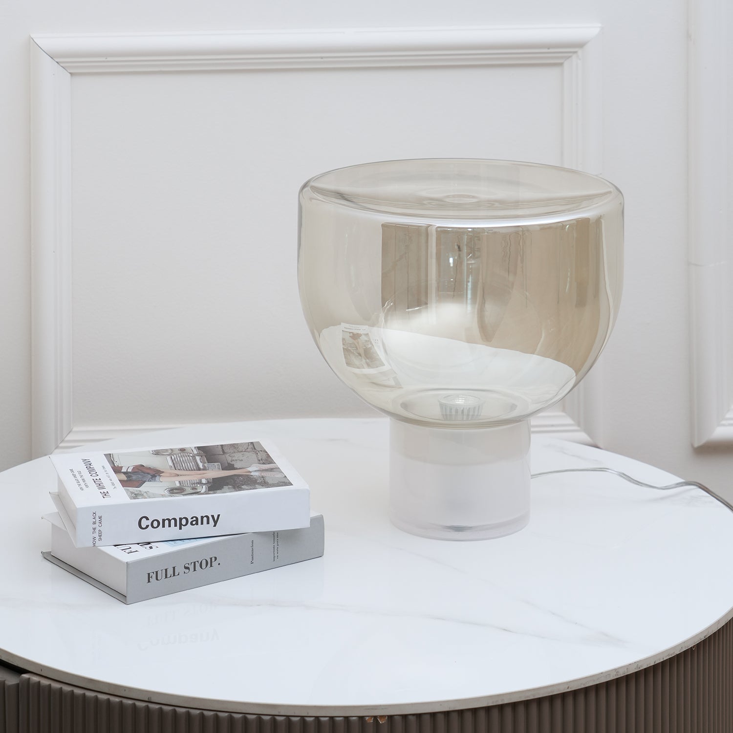 Velux Glass Elegant Table Lamp - Letslighting