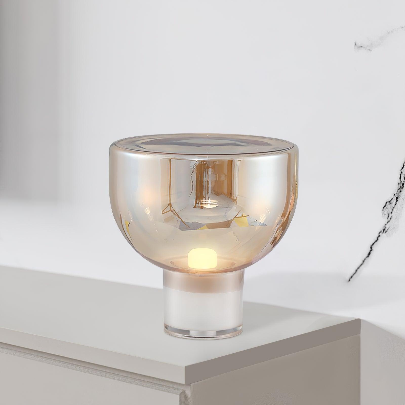 Velux Glass Elegant Table Lamp - Letslighting