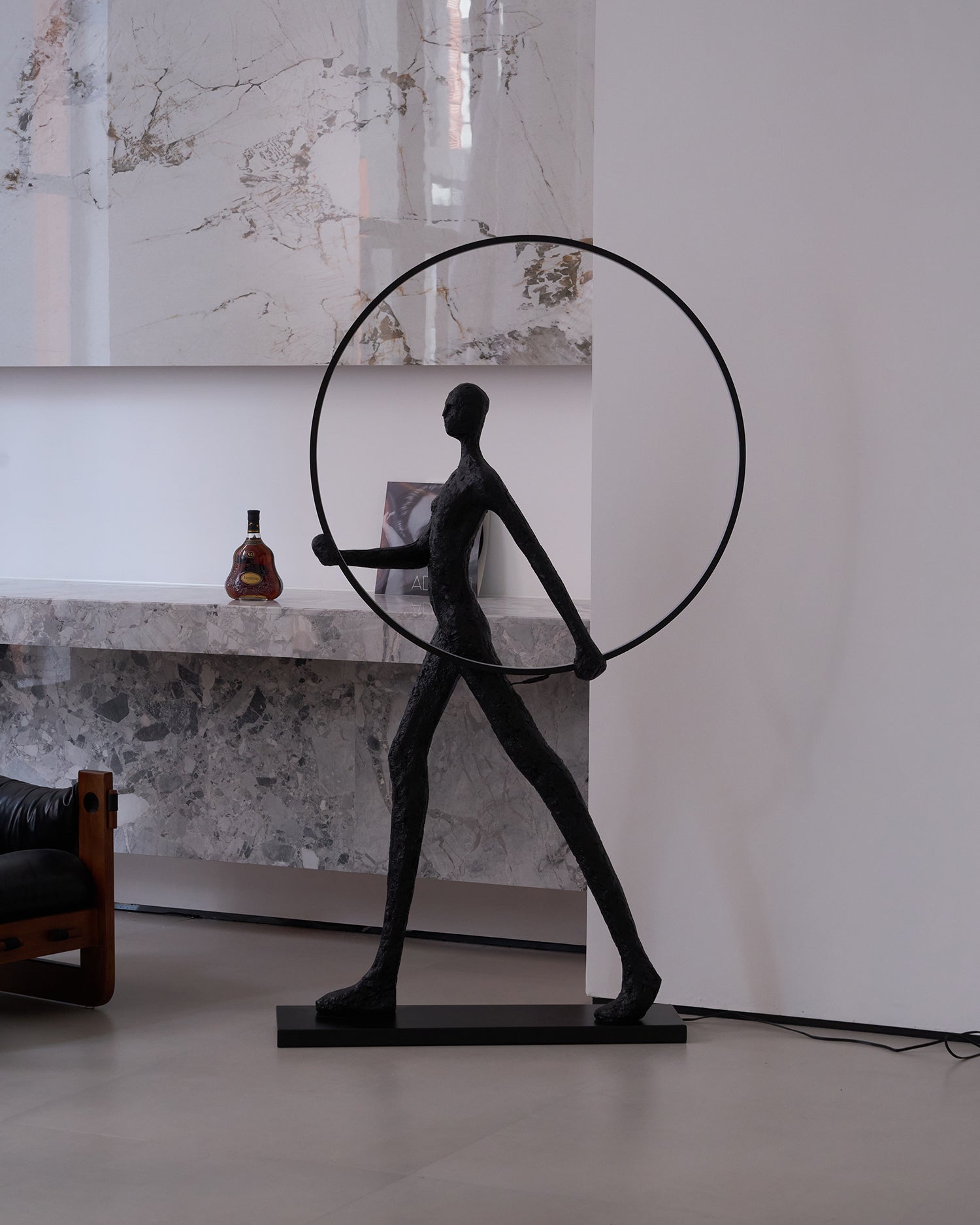Aeon Floor Lamp Sculpture LED Figure - Letslighting