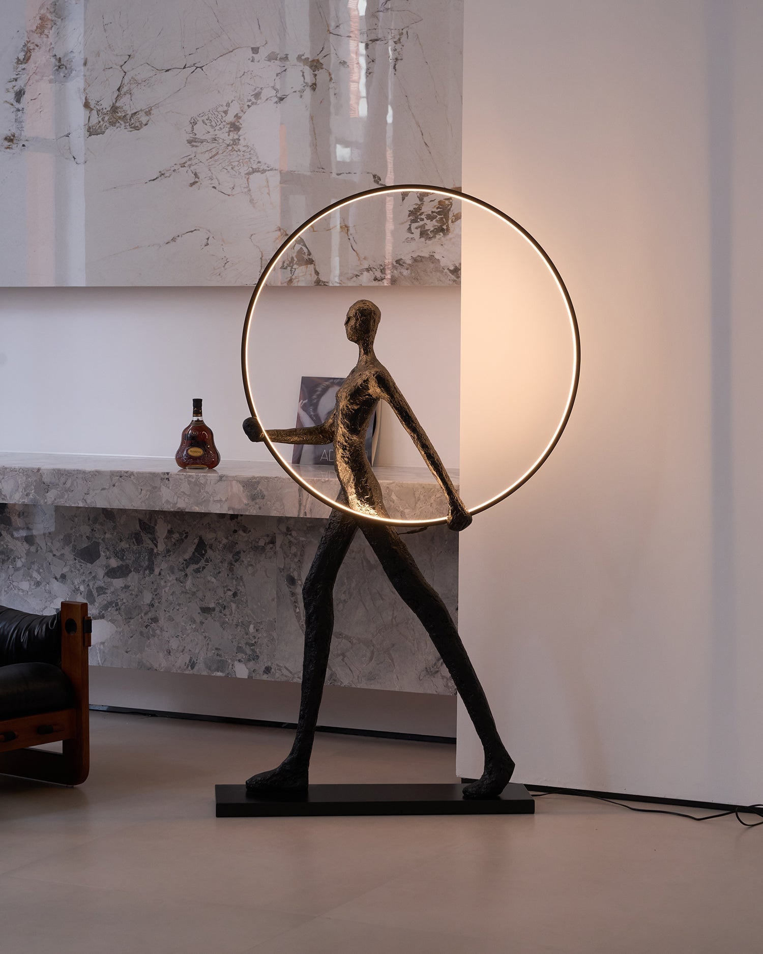 Aeon Floor Lamp Sculpture LED Figure - Letslighting