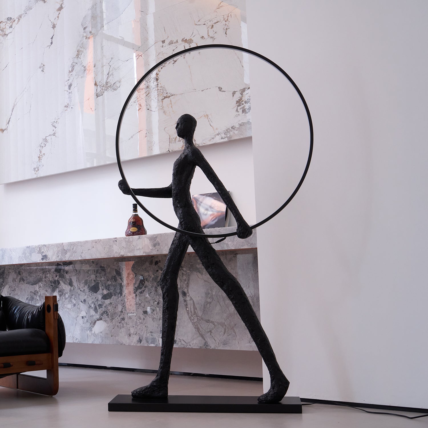 Aeon Floor Lamp Sculpture LED Figure - Letslighting
