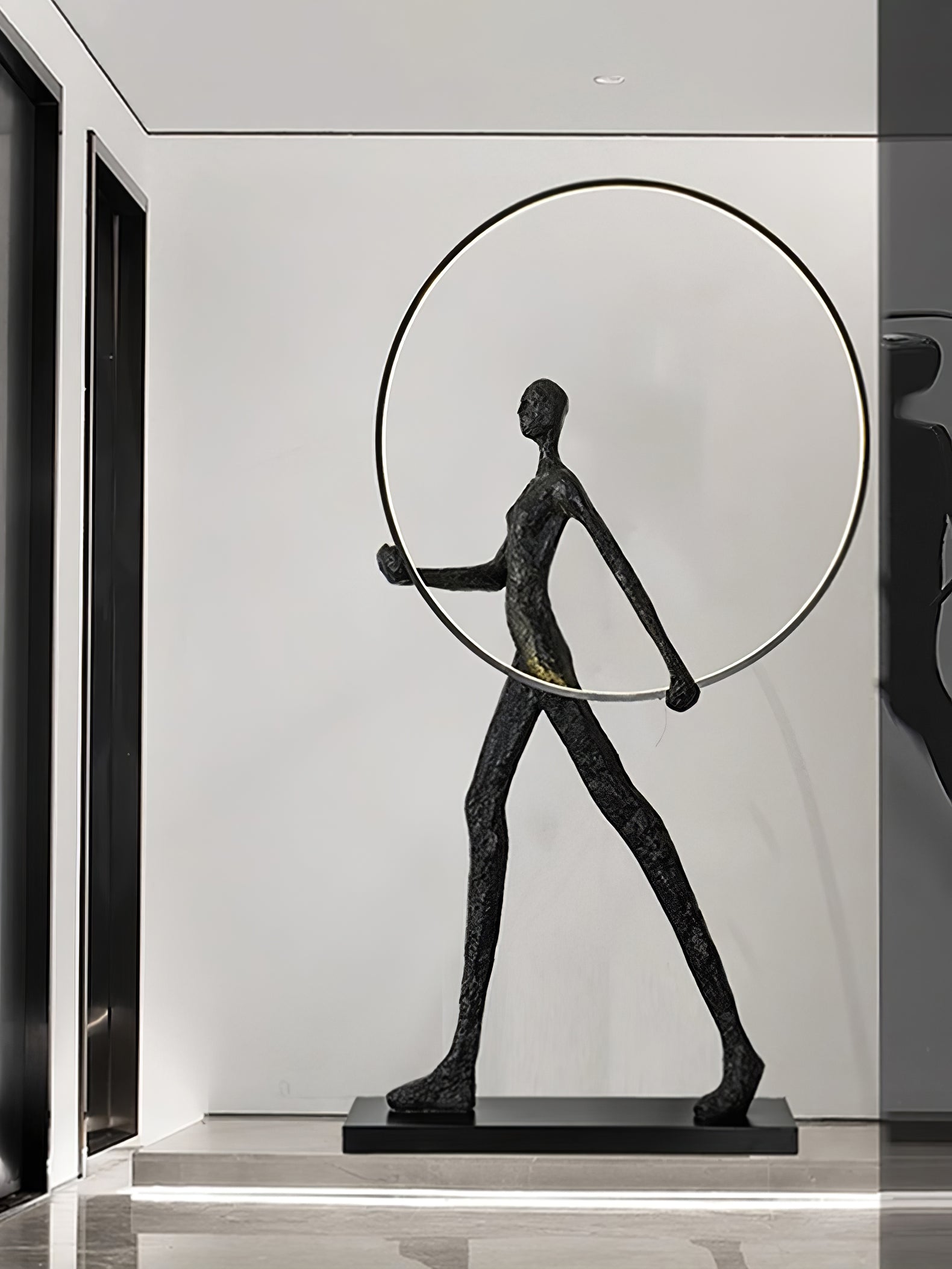 Aeon Floor Lamp Sculpture LED Figure - Letslighting
