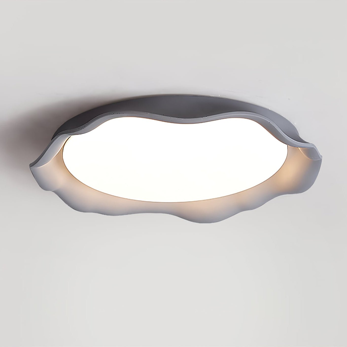 Idoraris Modern Minimalist Art Microcement Ceiling Light - Letslighting