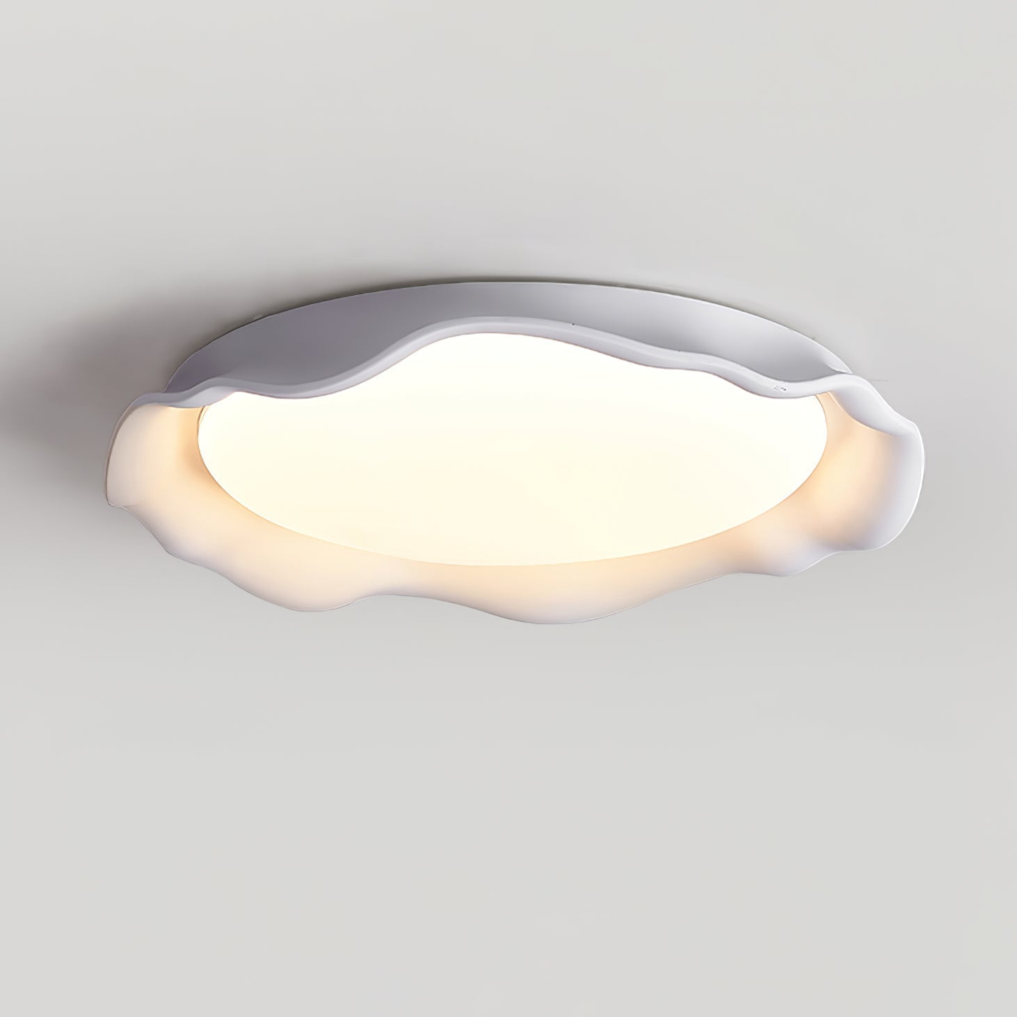 Idoraris Modern Minimalist Art Microcement Ceiling Light - Letslighting