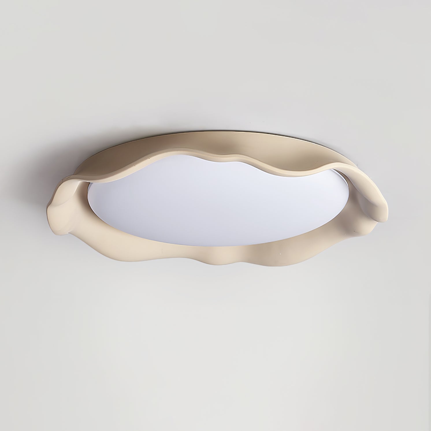 Idoraris Modern Minimalist Art Microcement Ceiling Light - Letslighting