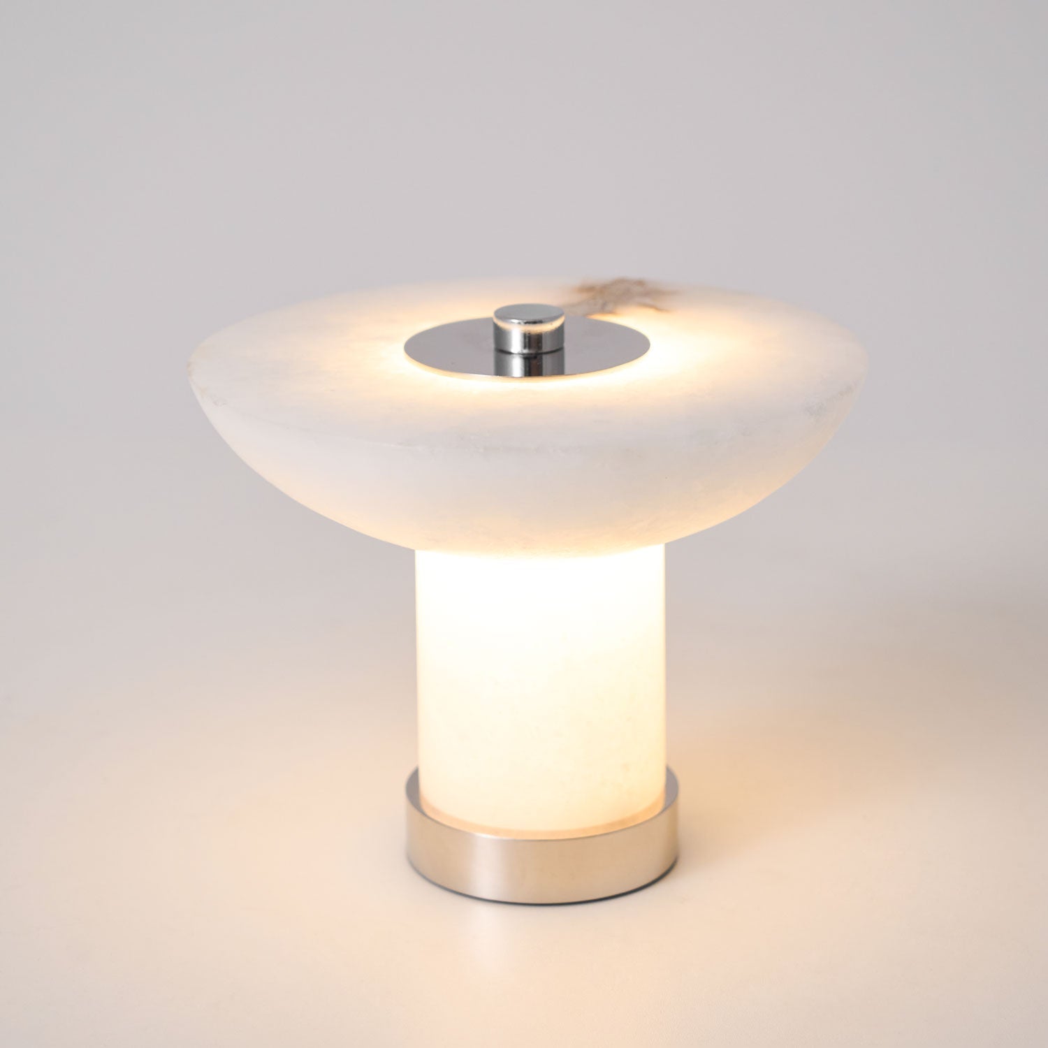 Eurnoran Mushroom Shaped Alabaster Table Lamp - Letslighting