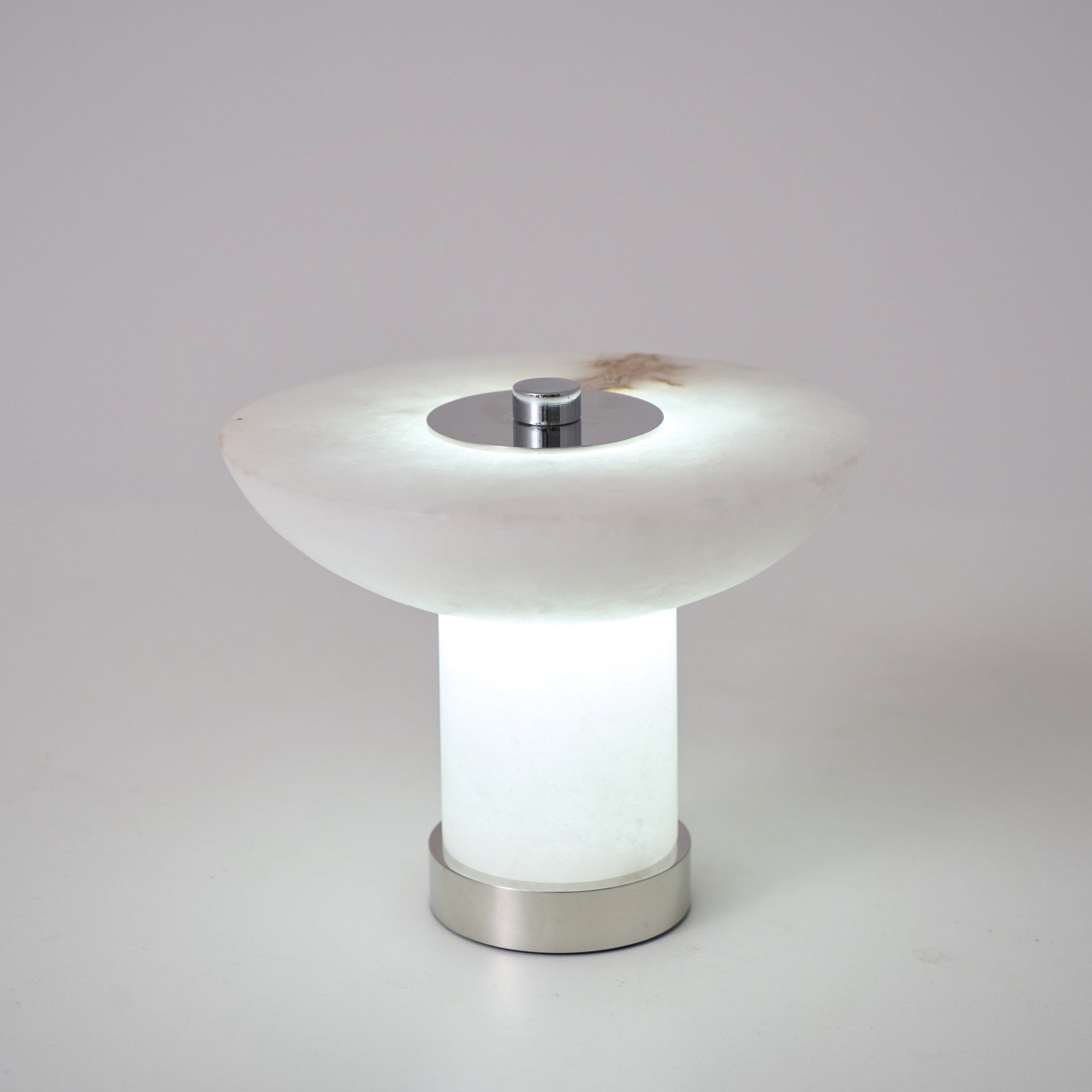 Eurnoran Mushroom Shaped Alabaster Table Lamp - Letslighting