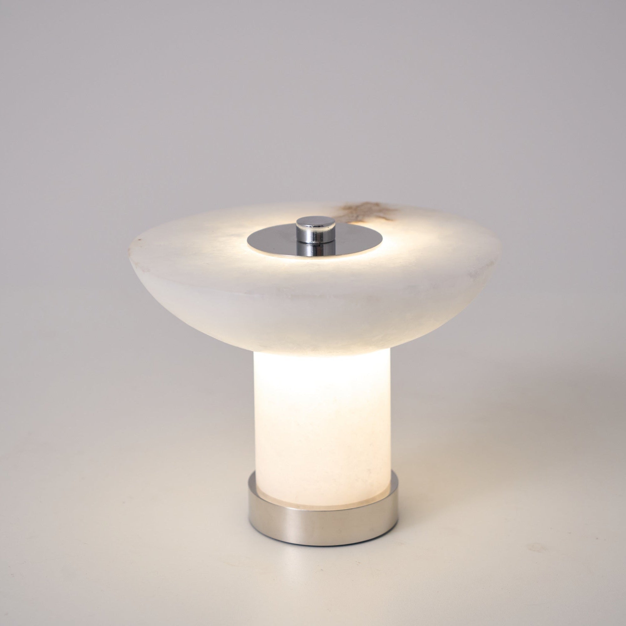 Eurnoran Mushroom Shaped Alabaster Table Lamp - Letslighting