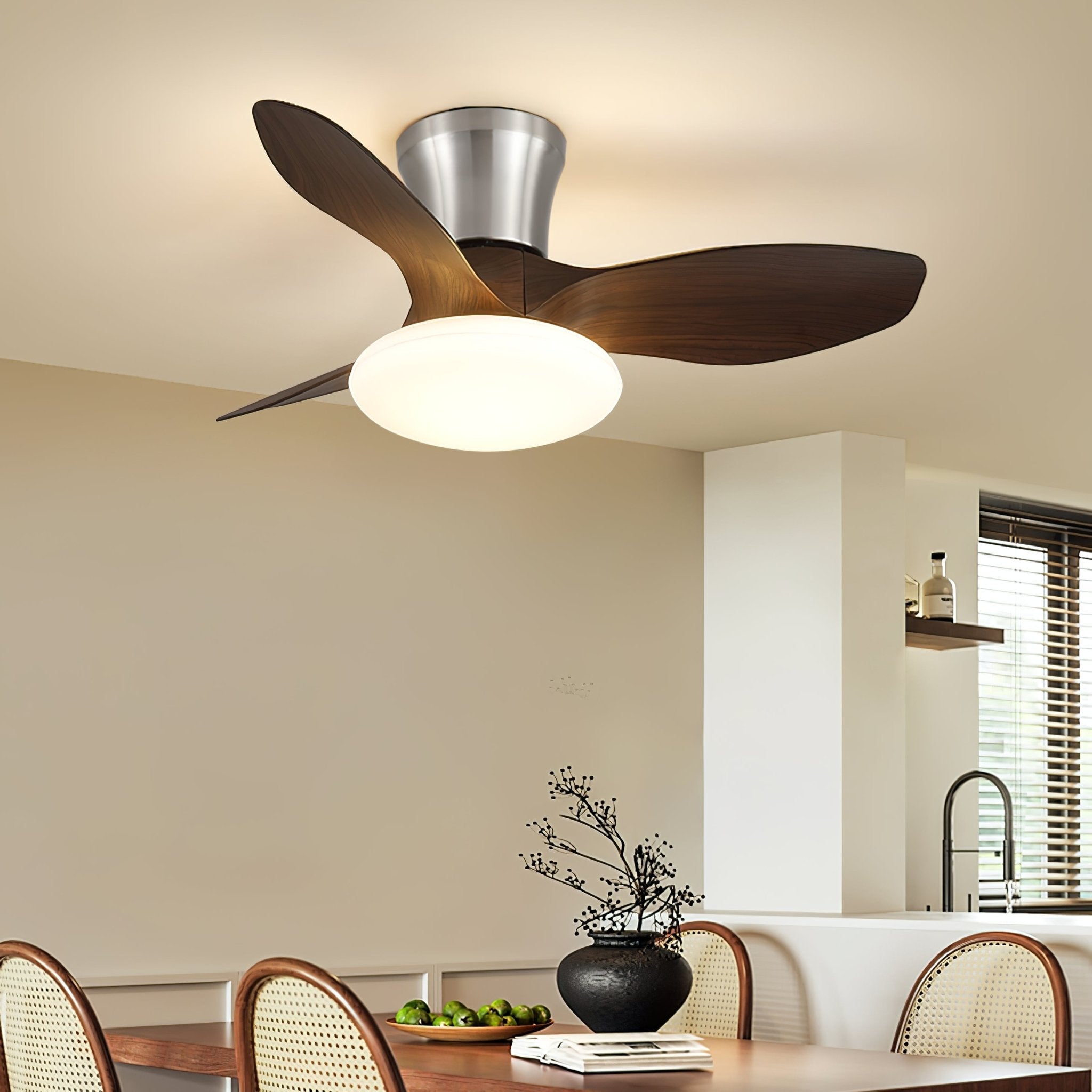 Aeris Modern Acrylic Ceiling Fan Light