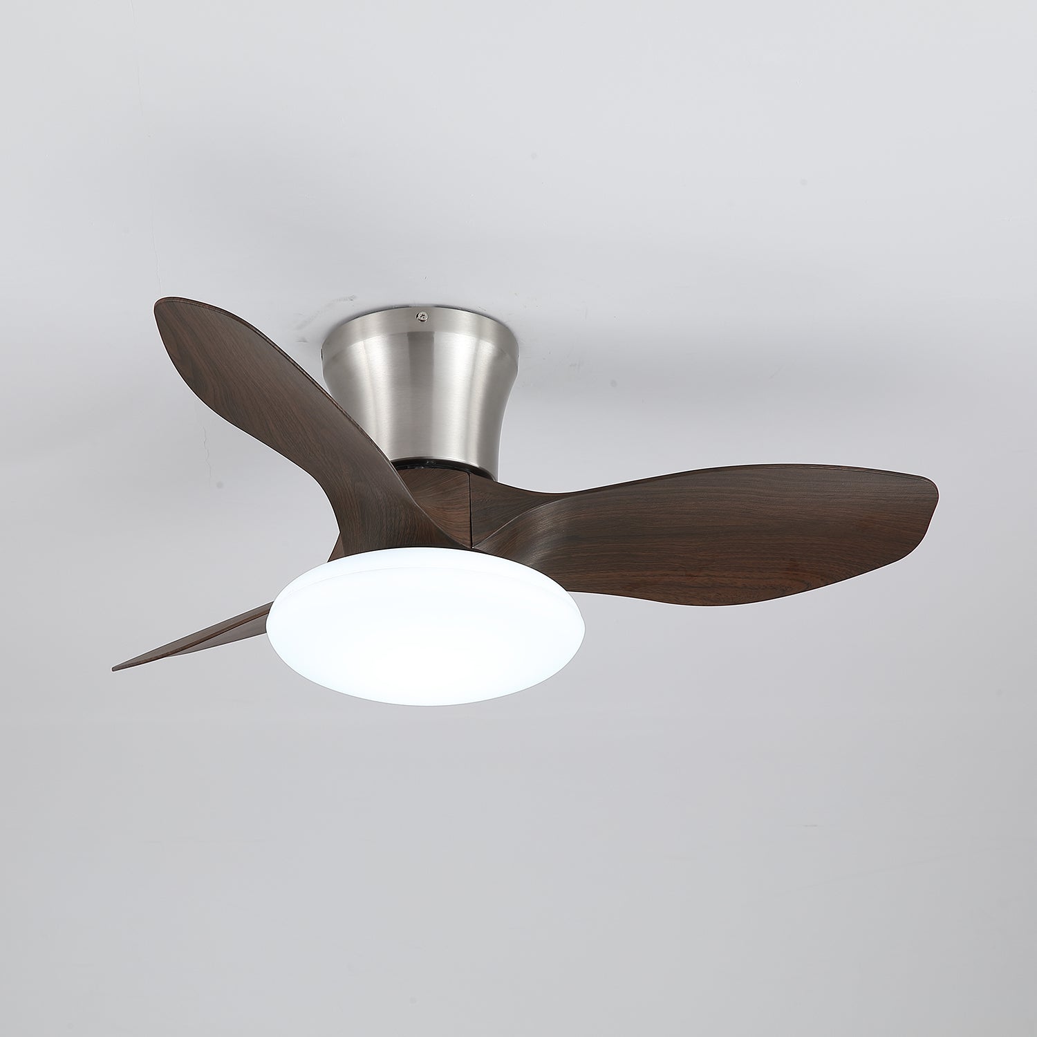 Velora Modern Wood Ceiling Fan Light - Letslighting