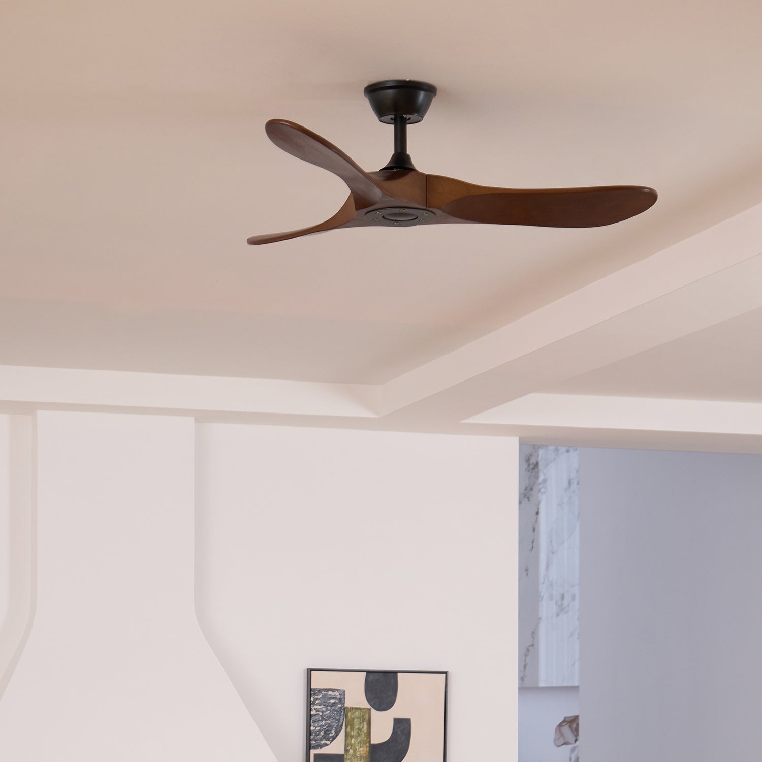Orano Wood Ceiling Fan - Letslighting