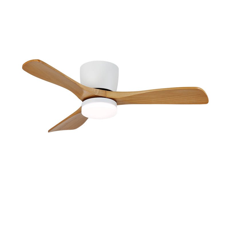 Nerio Minimalist Wood Ceiling Fan Light - Letslighting