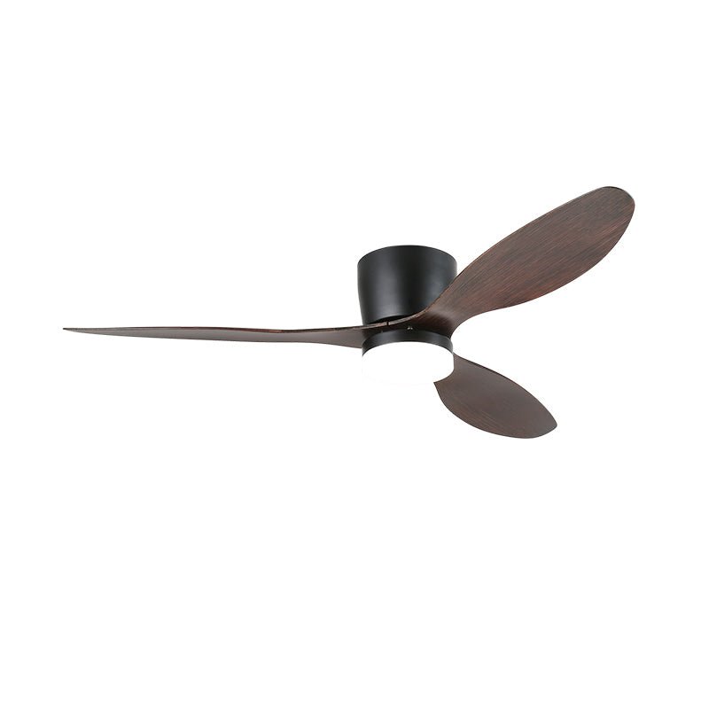 Nerio Minimalist Wood Ceiling Fan Light - Letslighting
