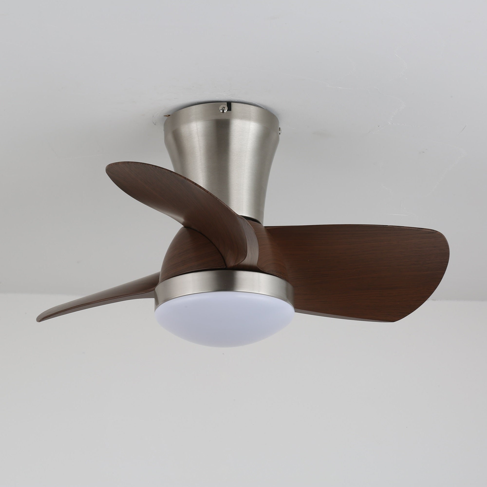 Deynor Modern Wood Ceiling Fan Light - Letslighting