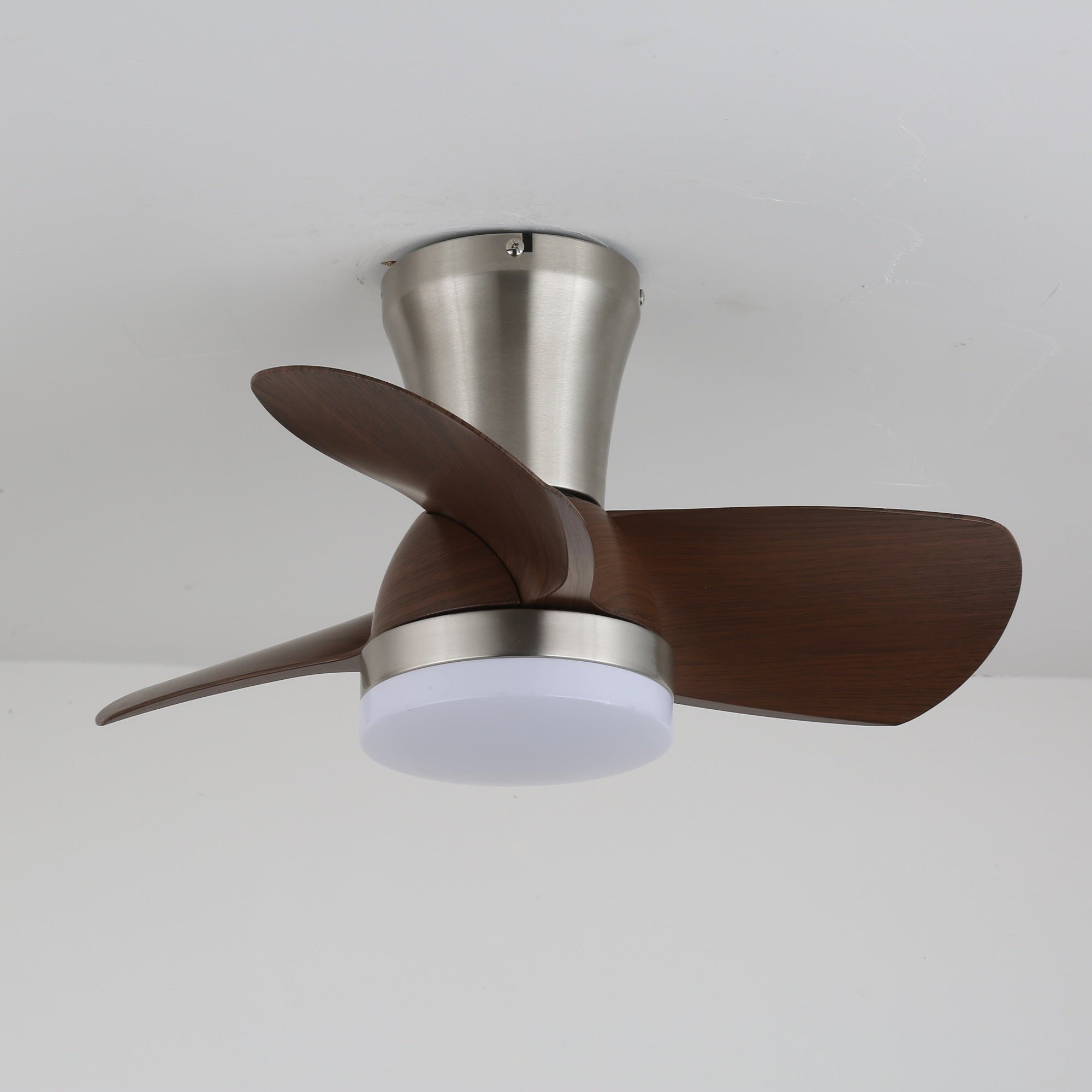 Deynor Modern Wood Ceiling Fan Light - Letslighting
