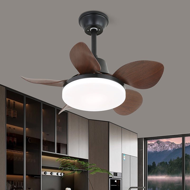 Elora Wood Ceiling Fan Light - Letslighting