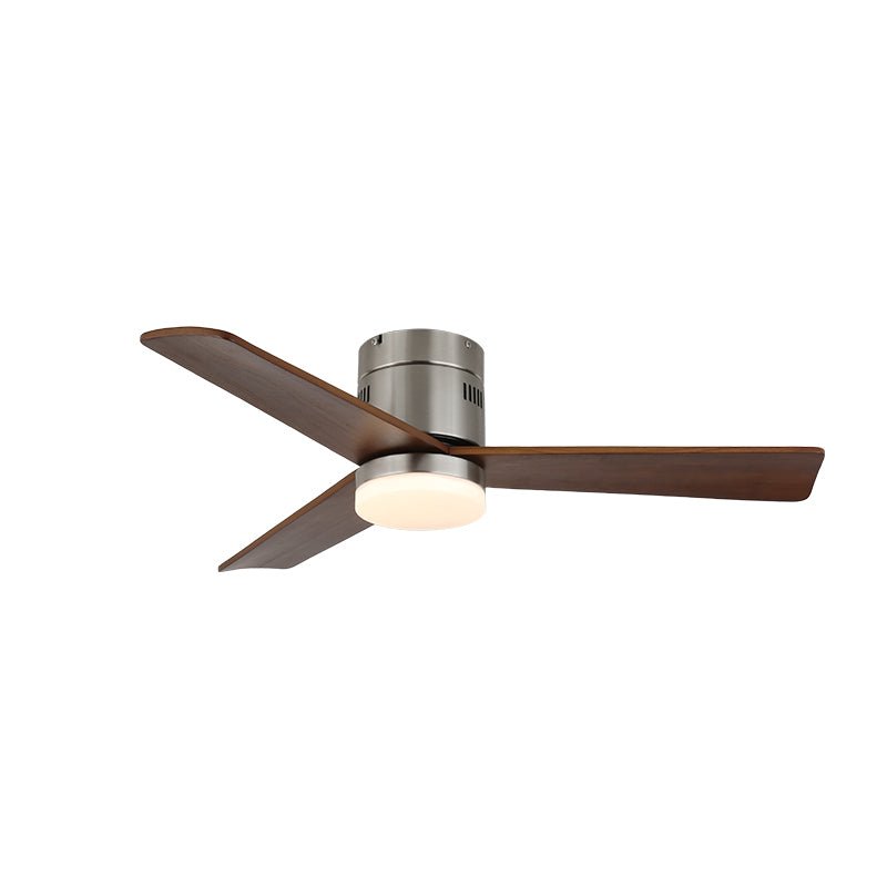 Eris Minimalist Wood Ceiling Fan Light - Letslighting