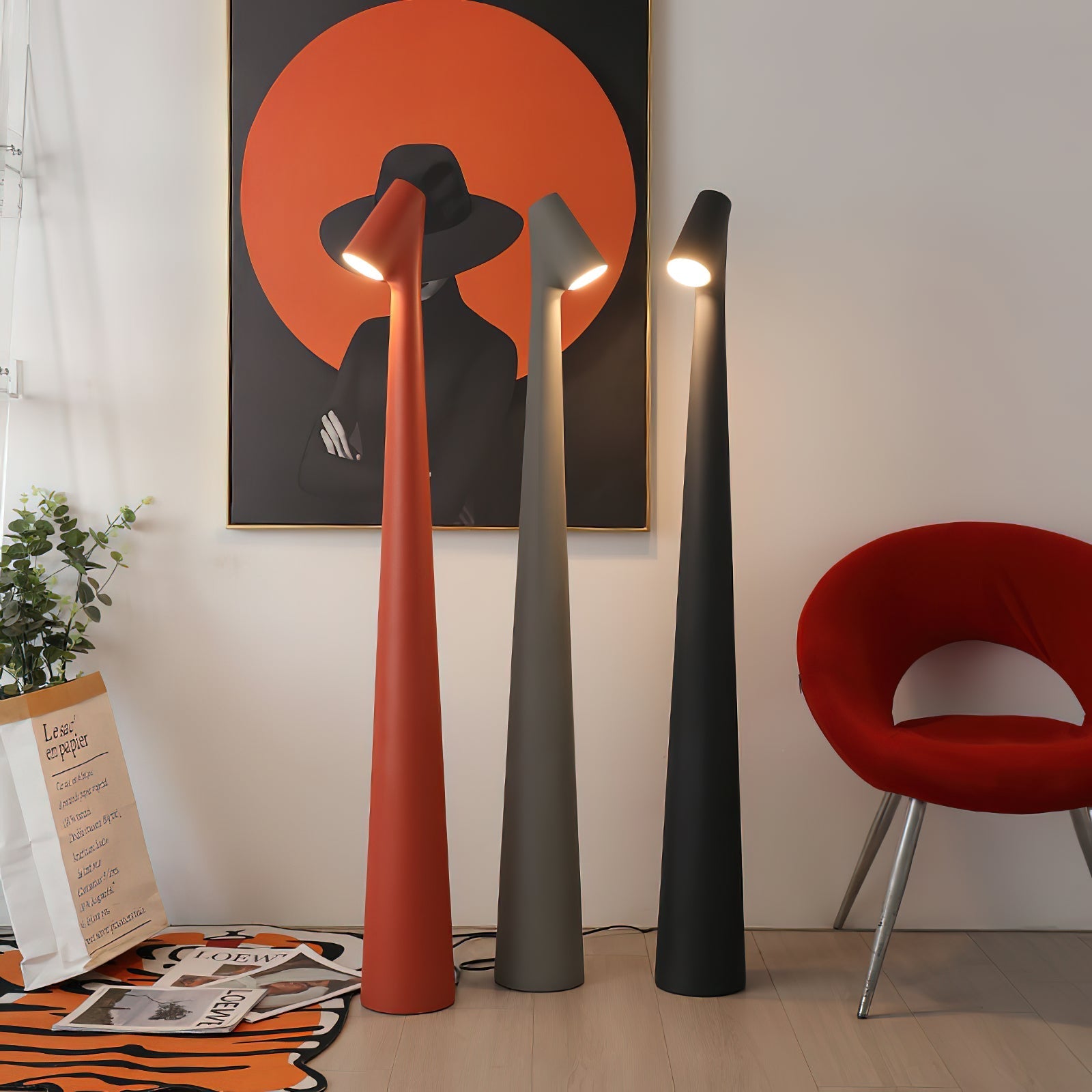 Imiril Sculptural Floor Lamp - Letslighting