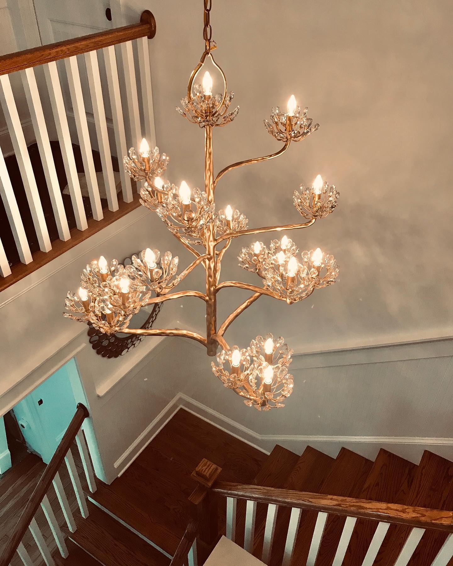 Adrion Luxury Blossoming Tree Crystal Chandelier - Letslighting