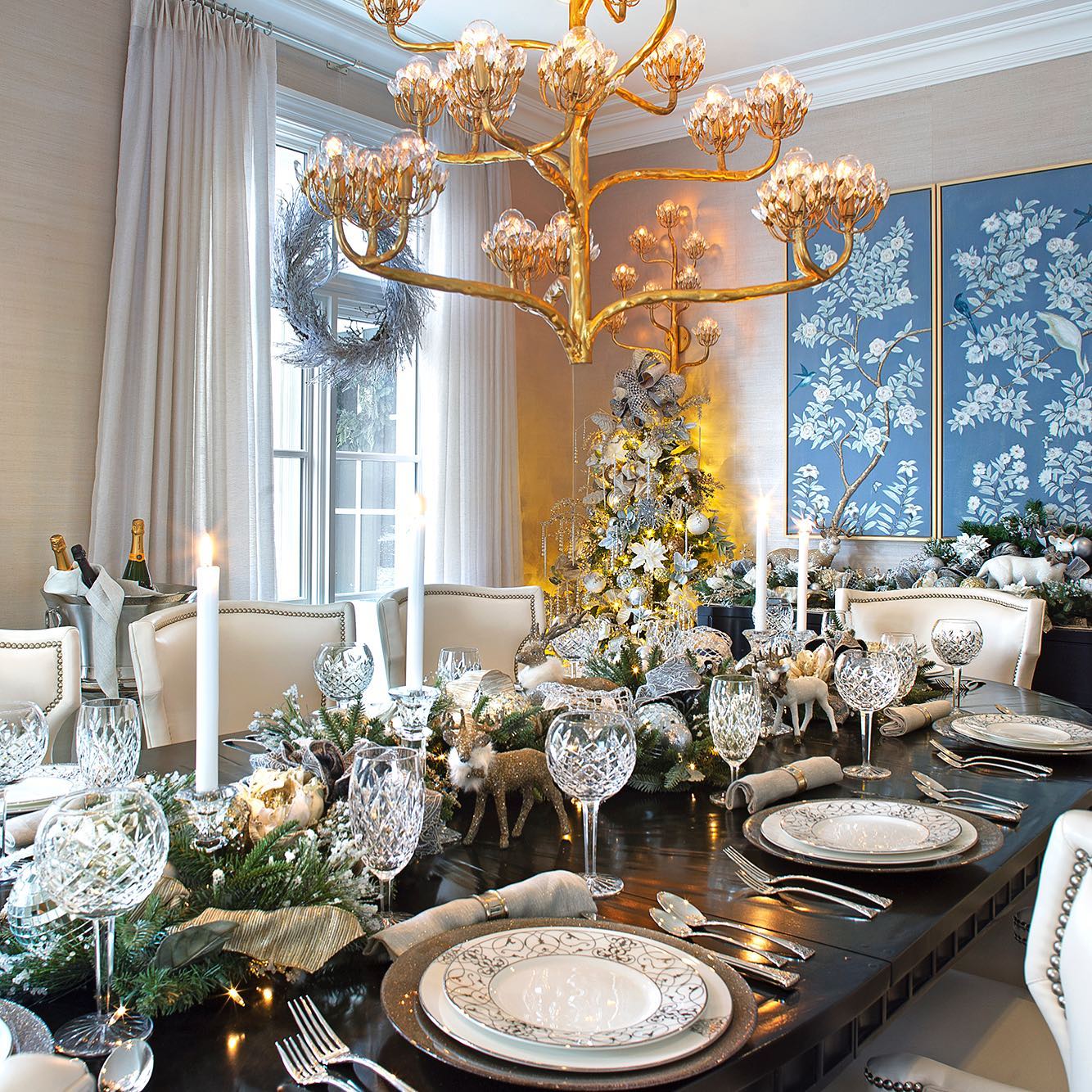 Adrion Luxury Blossoming Tree Crystal Chandelier - Letslighting