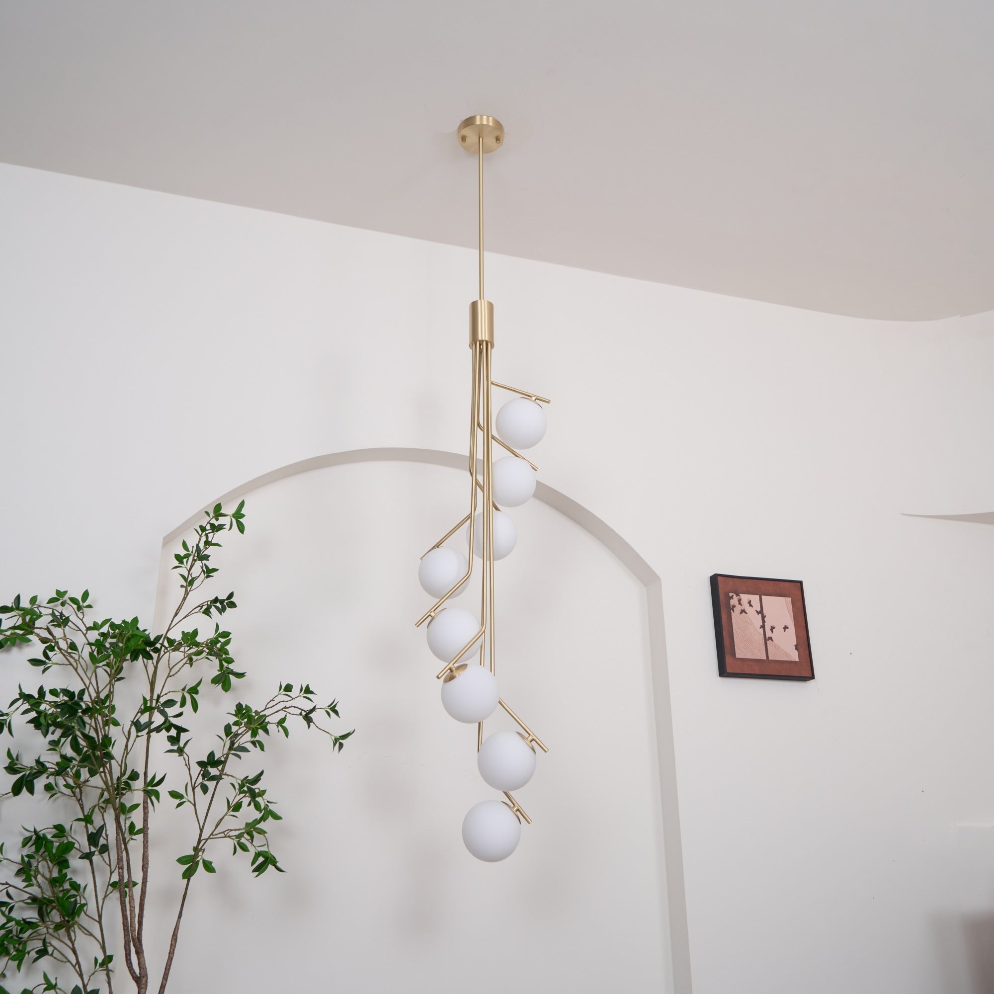 Agave Modern Minimalist Glass Pendant Light - Letslighting