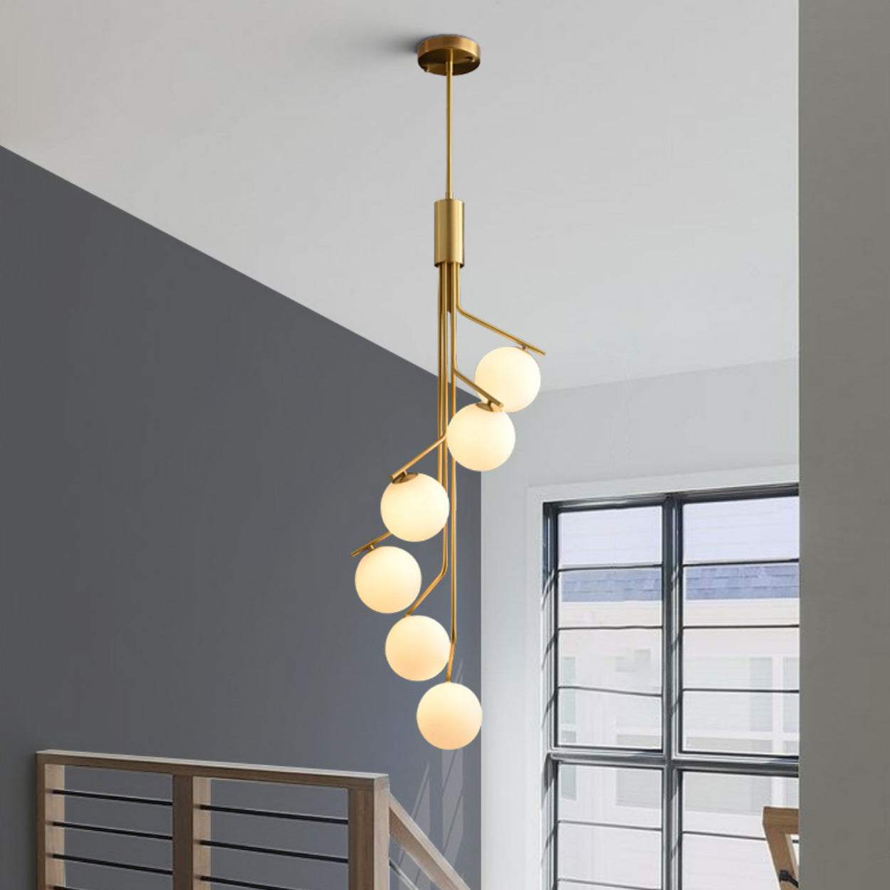 Agave Modern Minimalist Glass Pendant Light - Letslighting