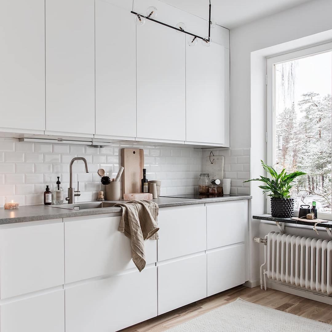 Lustra Chandelier Glass with Black Steel Linear - Letslighting