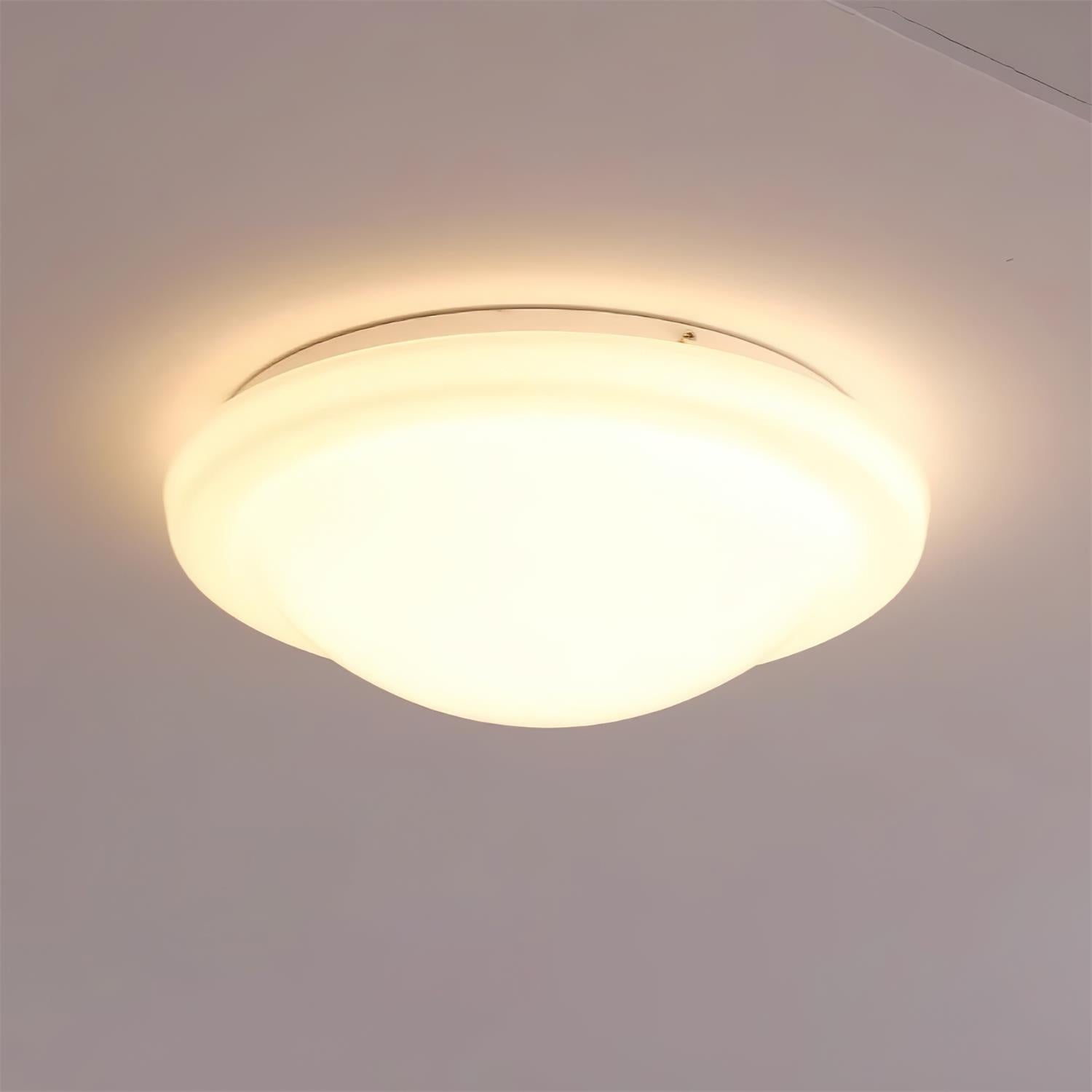 Aire Ceiling Lamp Flush Mount Glass Dome Minimalist - Letslighting