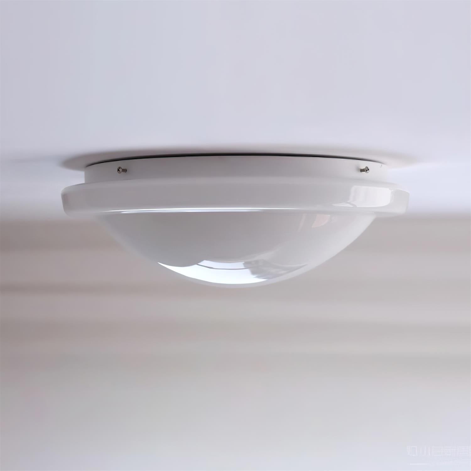 Aire Ceiling Lamp Flush Mount Glass Dome Minimalist - Letslighting