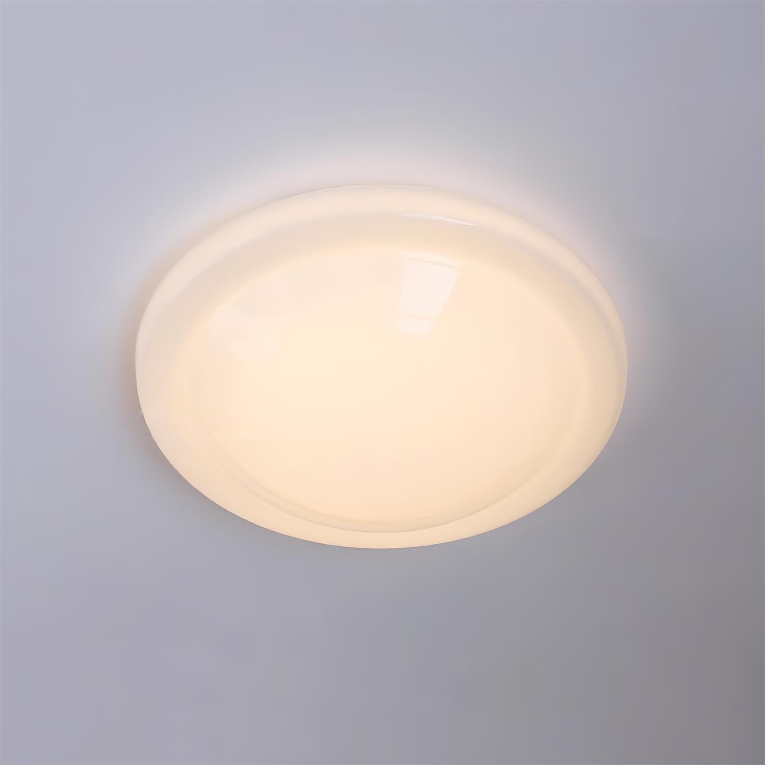 Aire Ceiling Lamp Flush Mount Glass Dome Minimalist - Letslighting