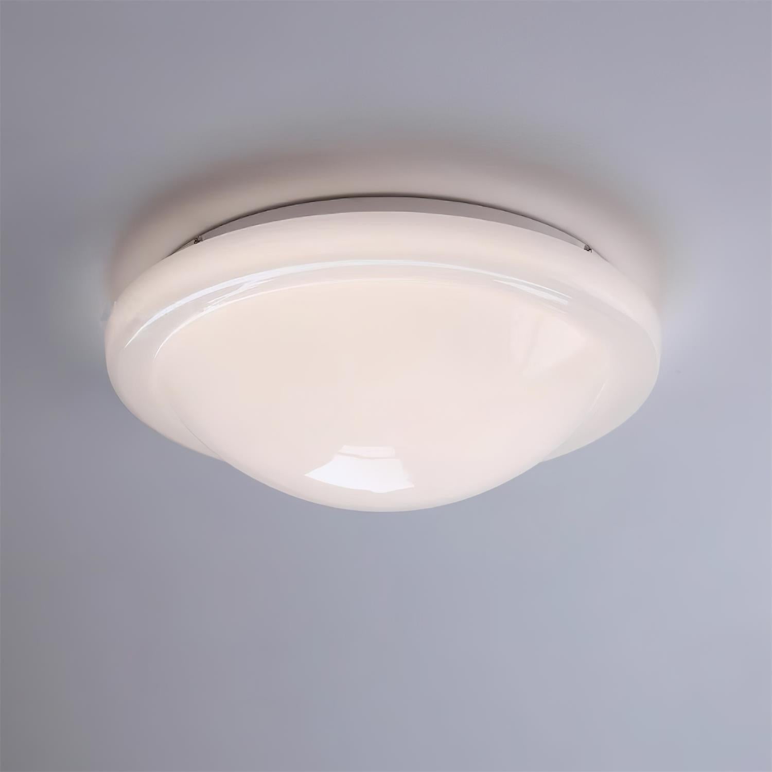 Aire Ceiling Lamp Flush Mount Glass Dome Minimalist - Letslighting