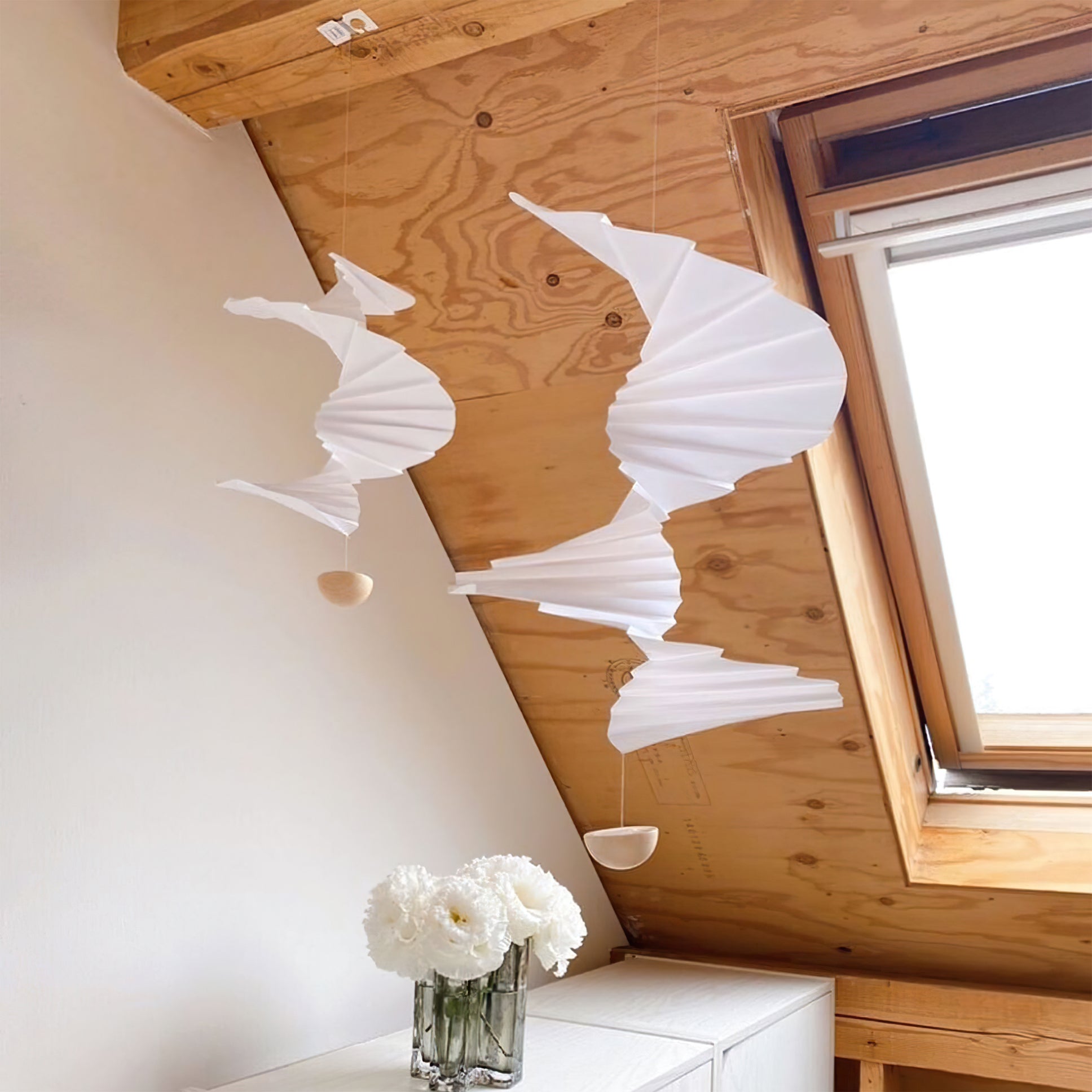 Bohr Pendant Lamp Airflow 24 Mobile Geometric Sculpture - Letslighting