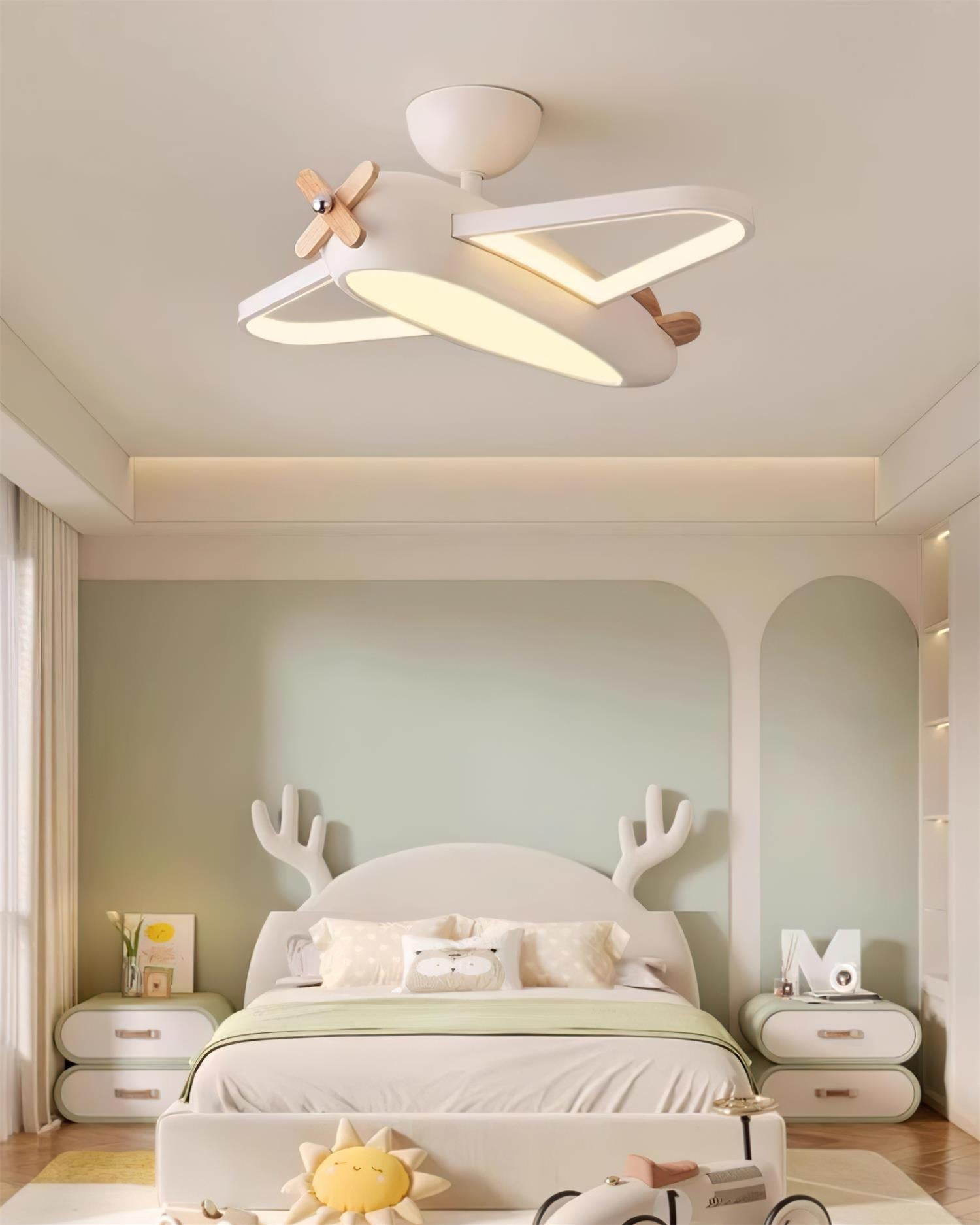 Ceiling Lamp Airplane for Kids’ Room with Playful Charm - Letslighting