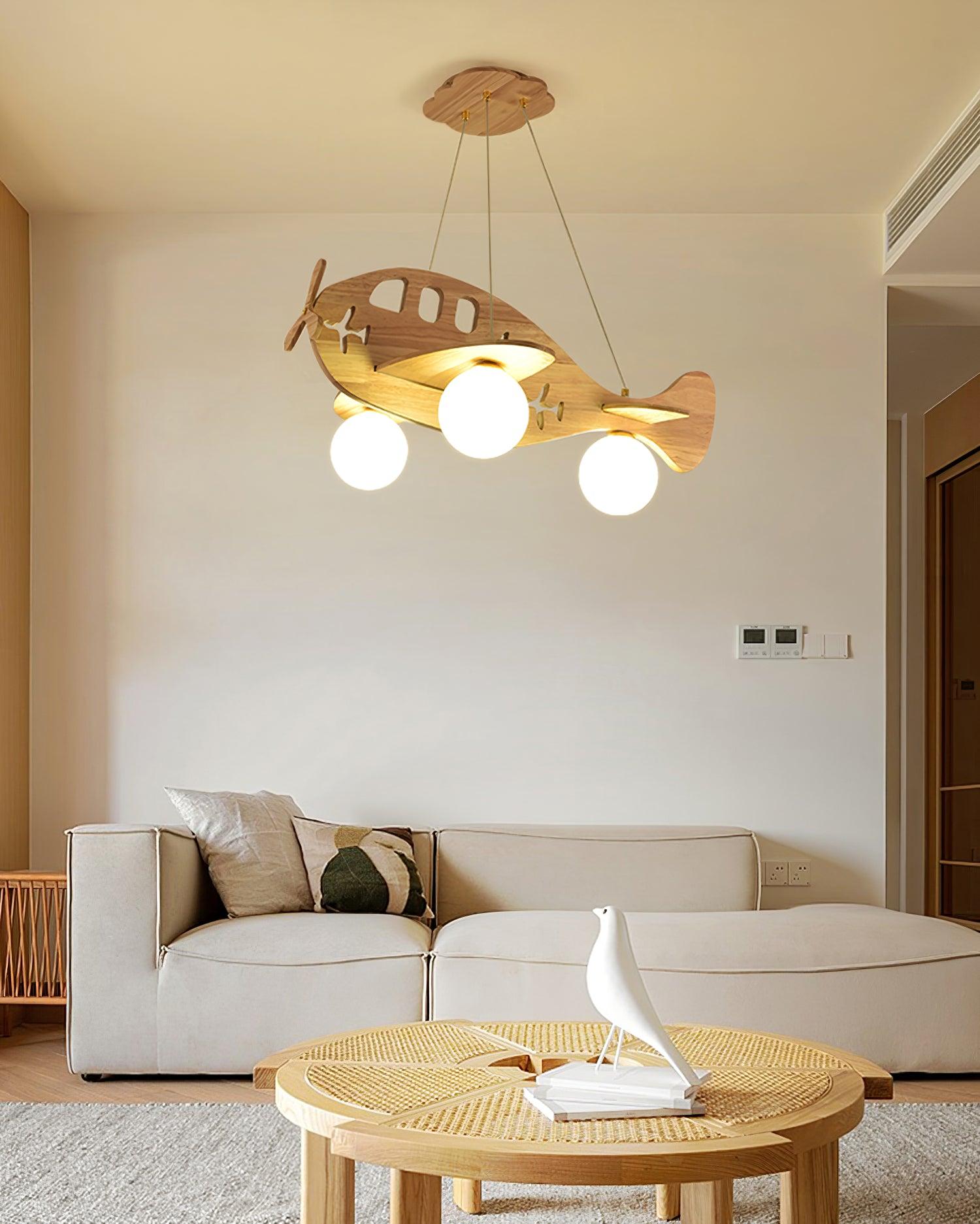 Virelith Wood Artistic Pendant Lamp - Letslighting