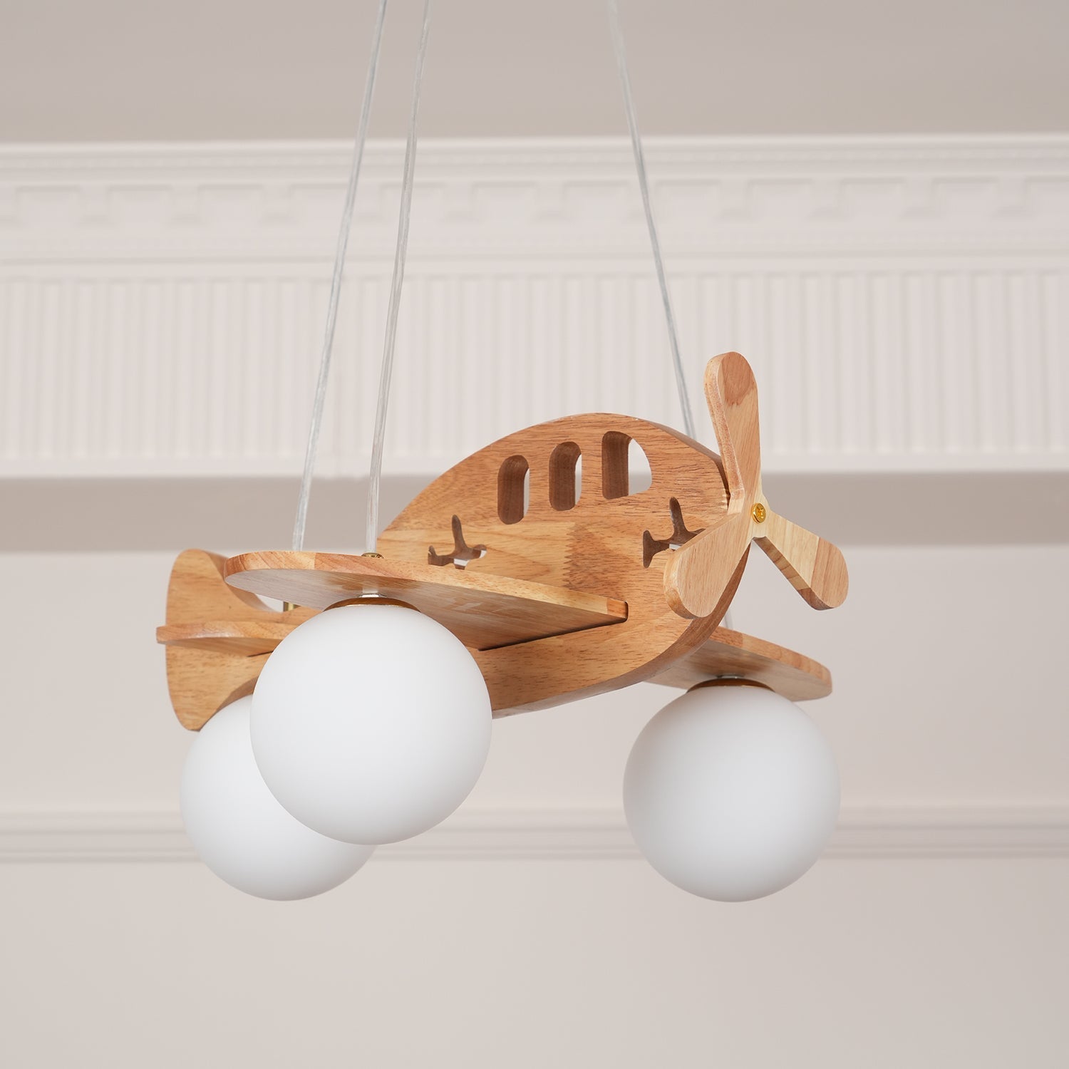 Virelith Wood Artistic Pendant Lamp - Letslighting