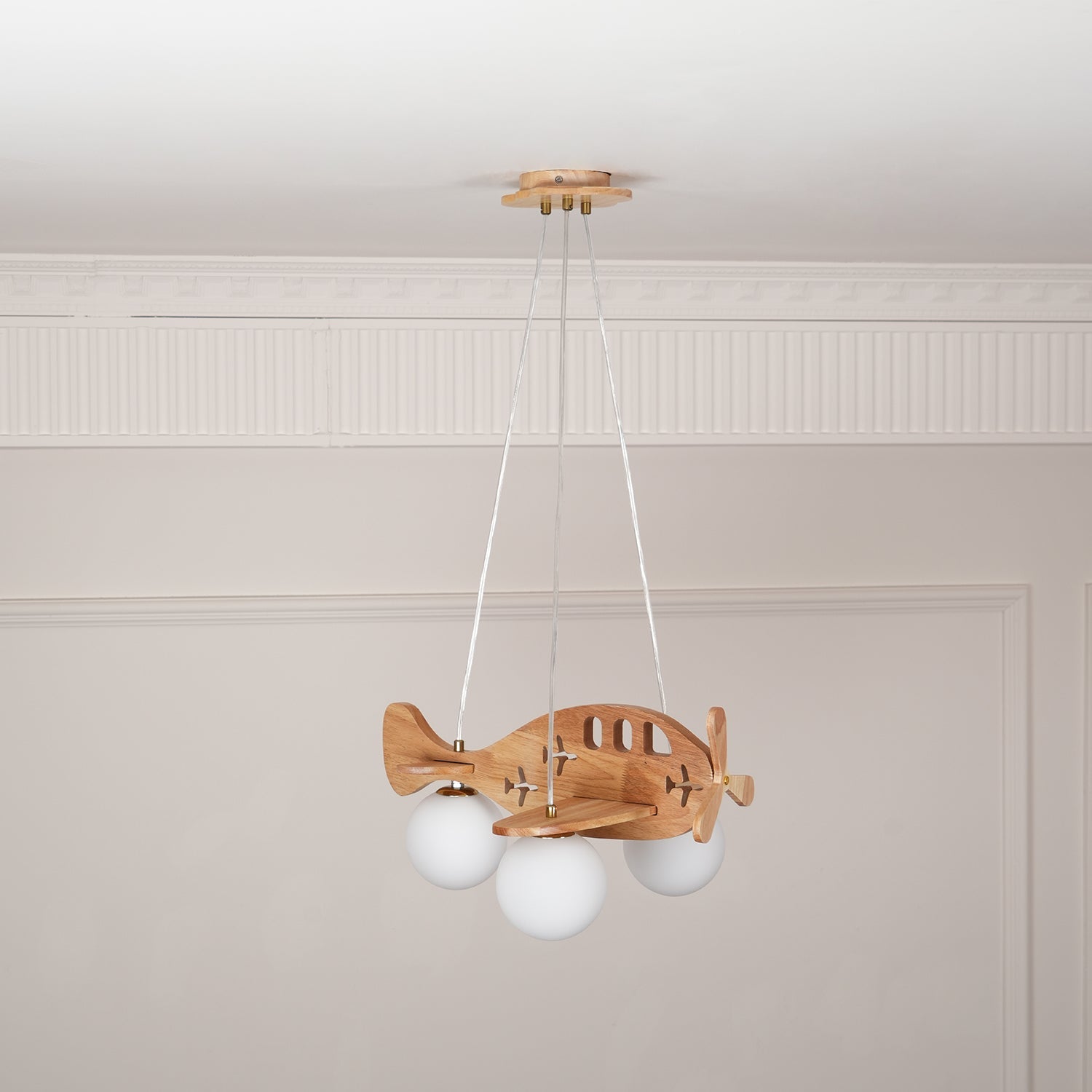 Virelith Wood Artistic Pendant Lamp - Letslighting